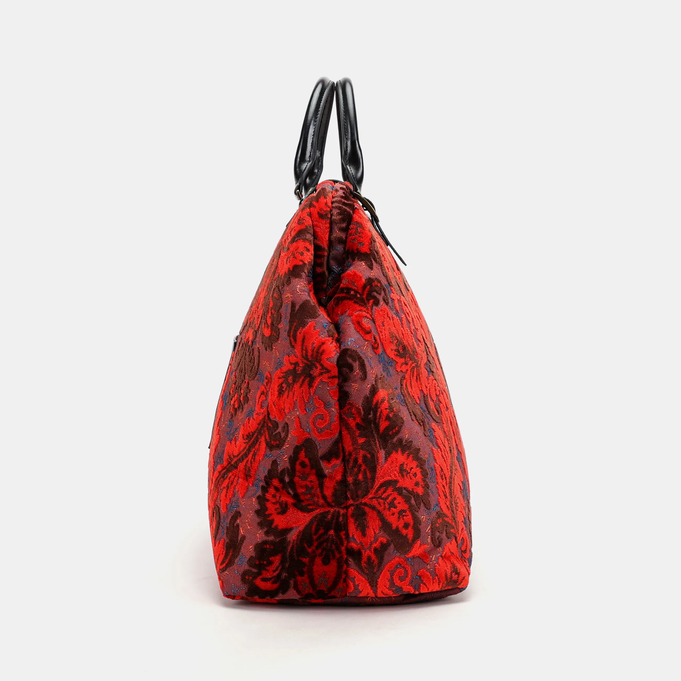 Burnout Velvet Revival Scarlet Men's Carpetbag - Image 3
