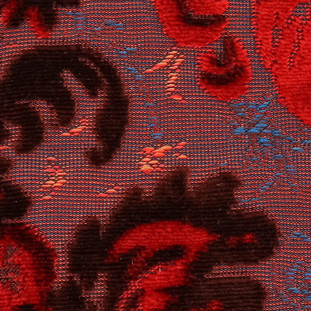 Burnout Velvet Revival Scarlet Passport Cover - Image 5