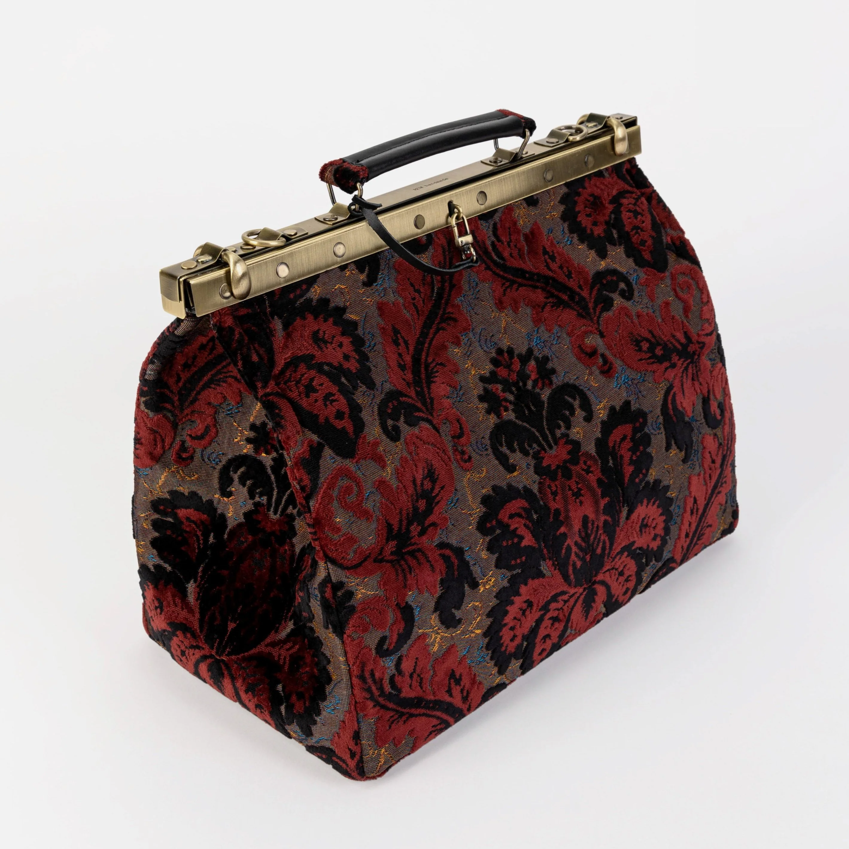Burnout Velvet Revival Sephia Celine Carpet Gladstone Bag - Image 3