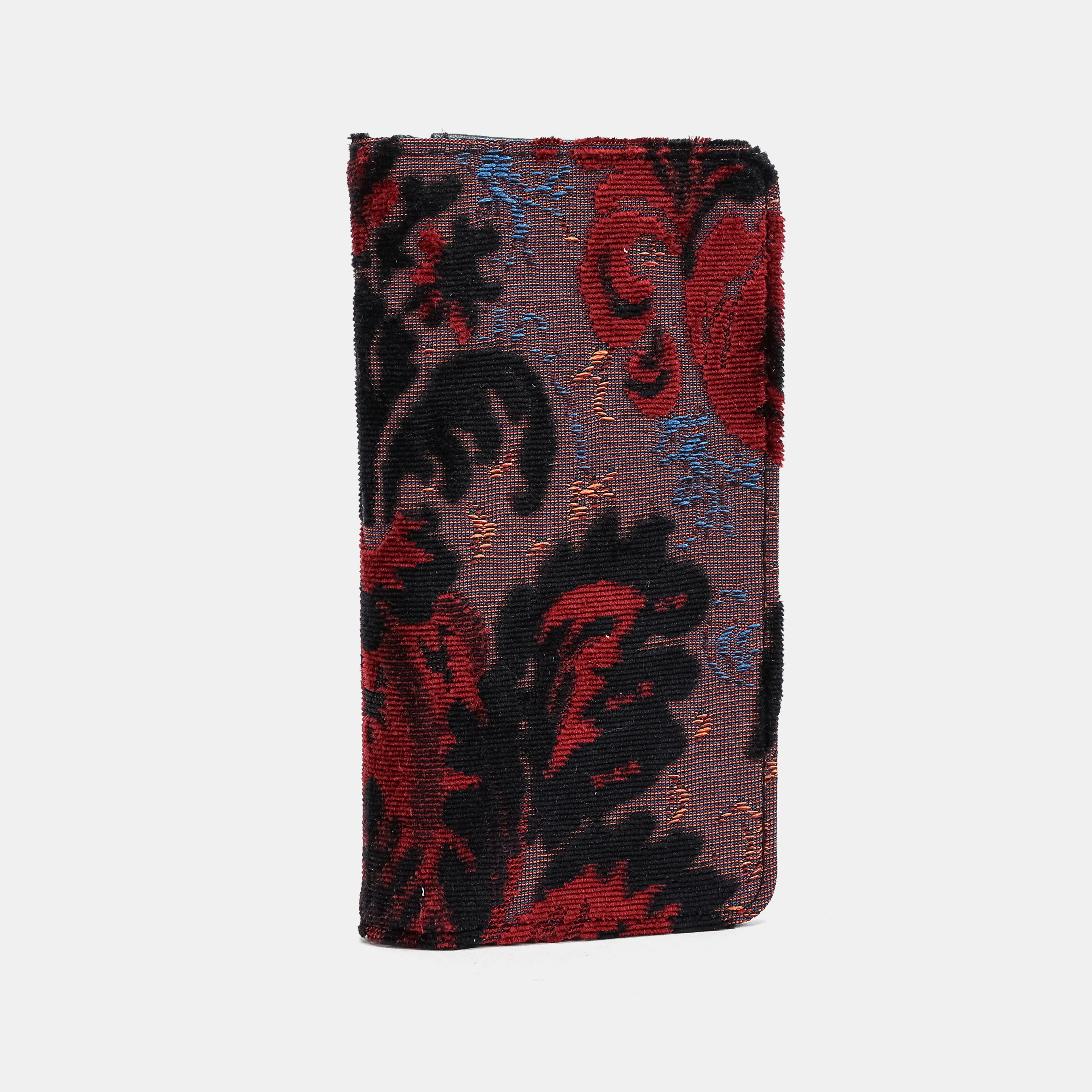 Burnout Velvet Revival Sephia Checkbook Cover - Image 2