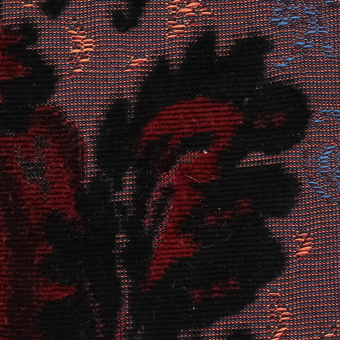 Burnout Velvet Revival Sephia Checkbook Cover - Image 5