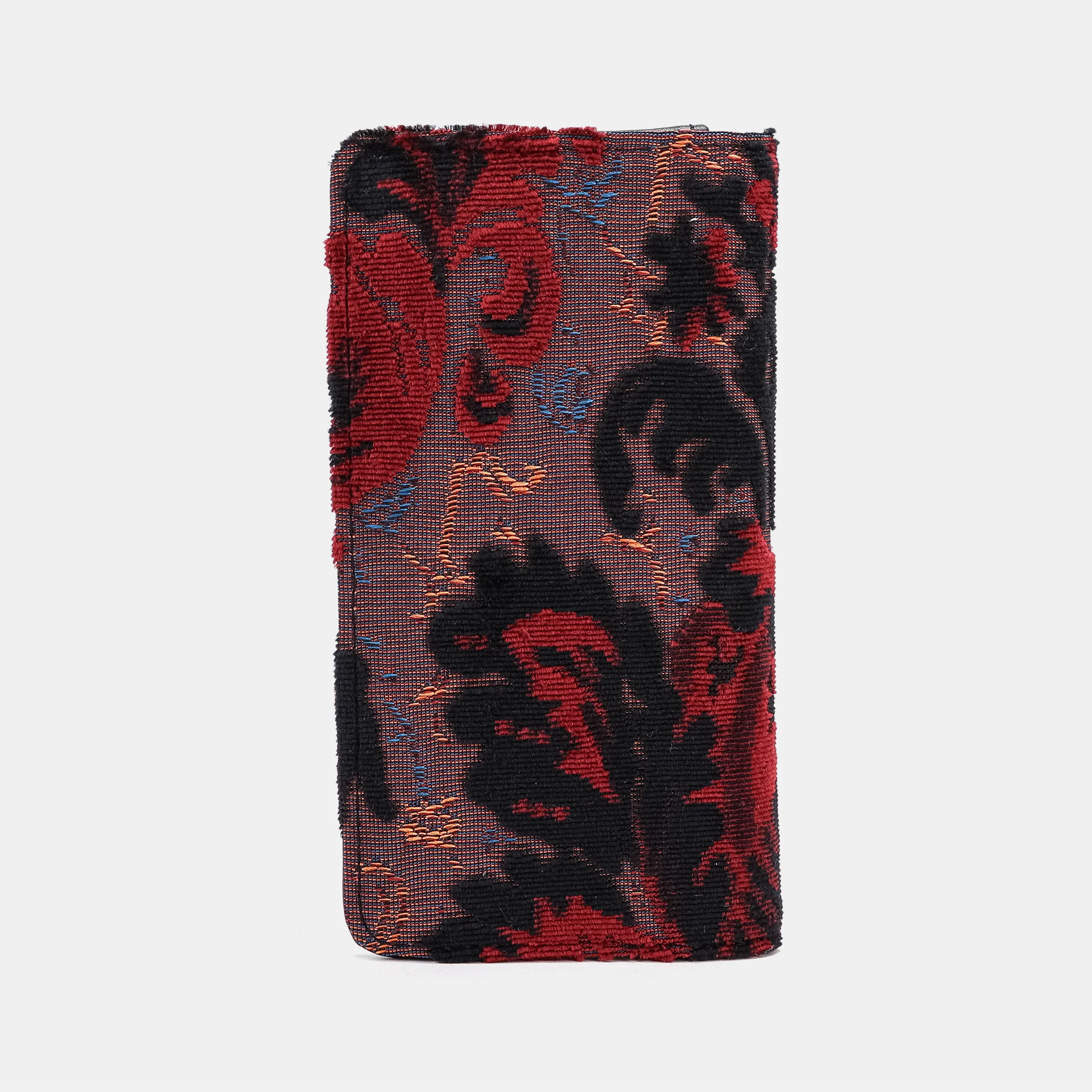 Burnout Velvet Revival Sephia Checkbook Cover - Image 6