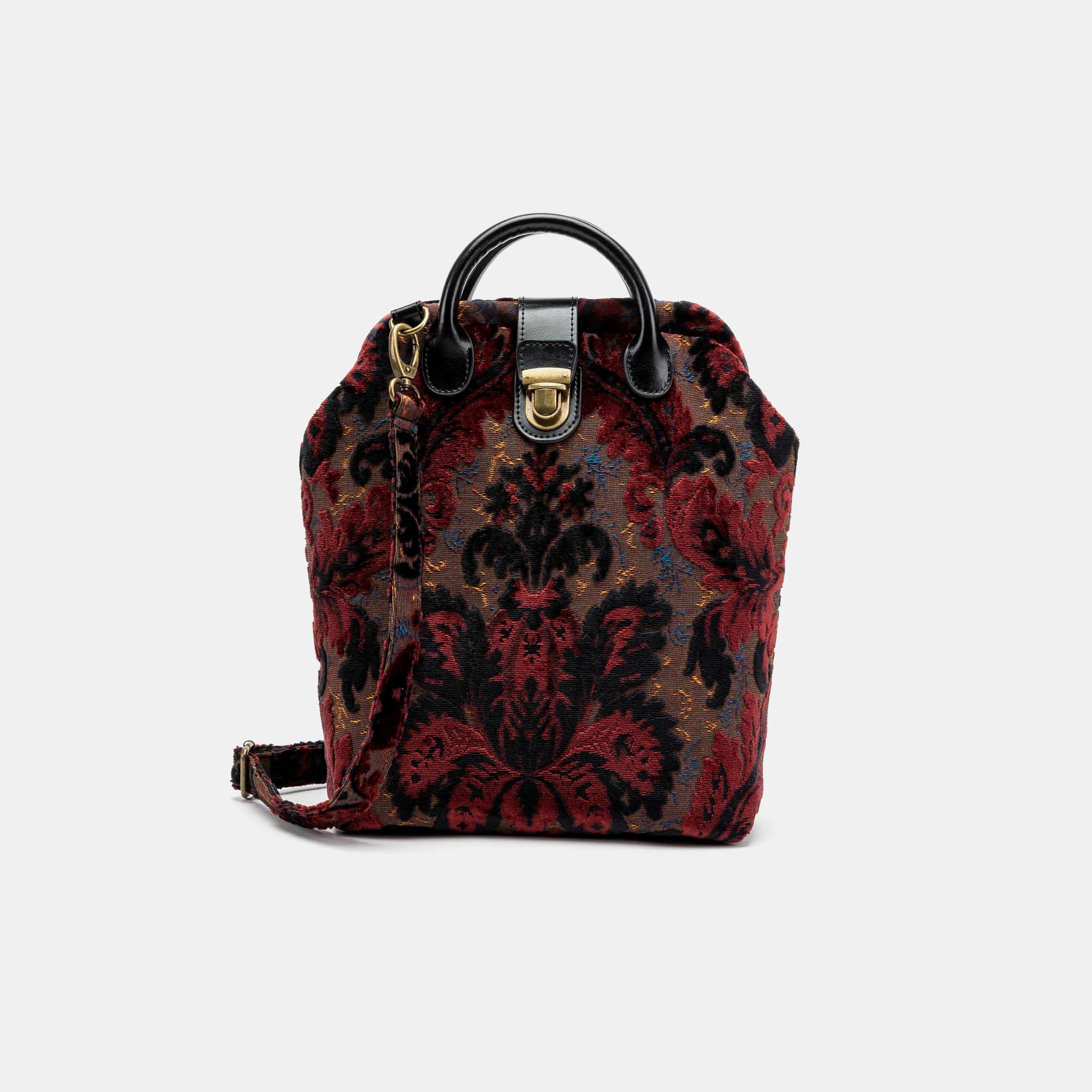Burnout Velvet Revival Sephia Everyday Backpack - Image 3