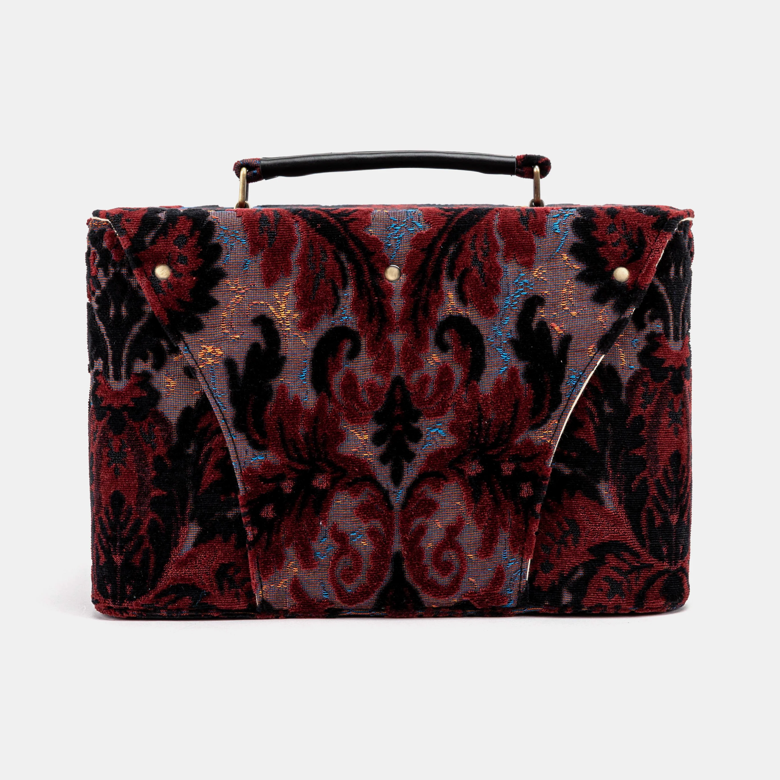 Burnout Velvet Revival Sephia Josephine Large Train Case - Image 4