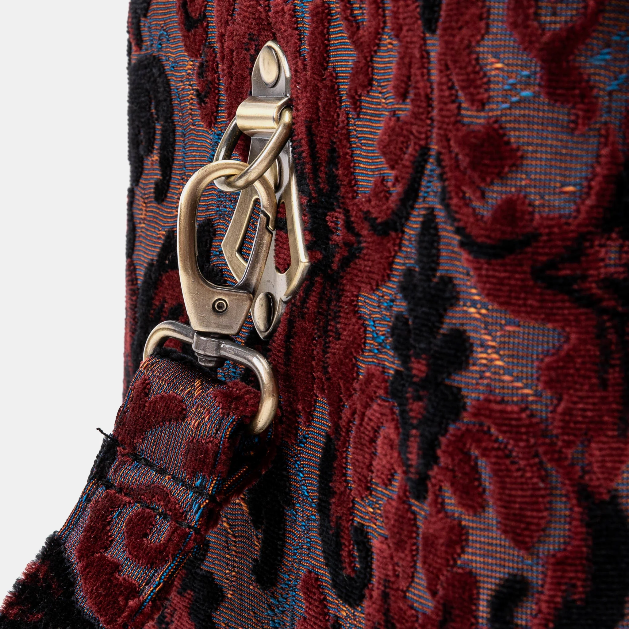 Burnout Velvet Revival Sephia Josephine Large Train Case - Image 7