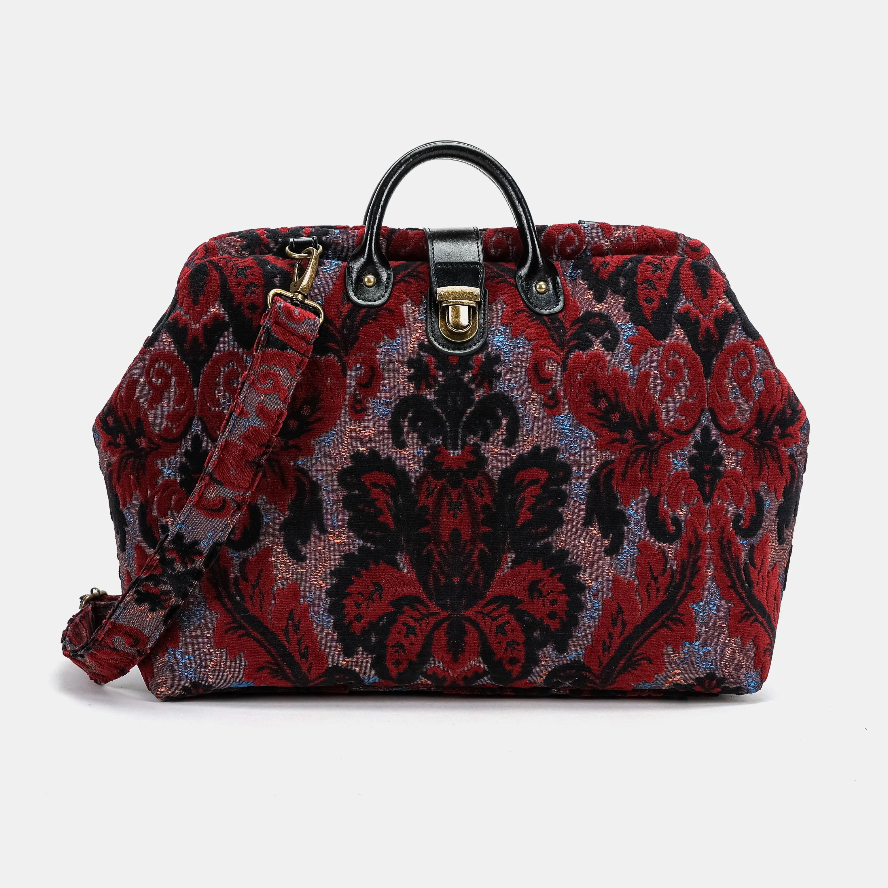 Burnout Velvet Revival Sephia Laptop Work Bag - Image 4