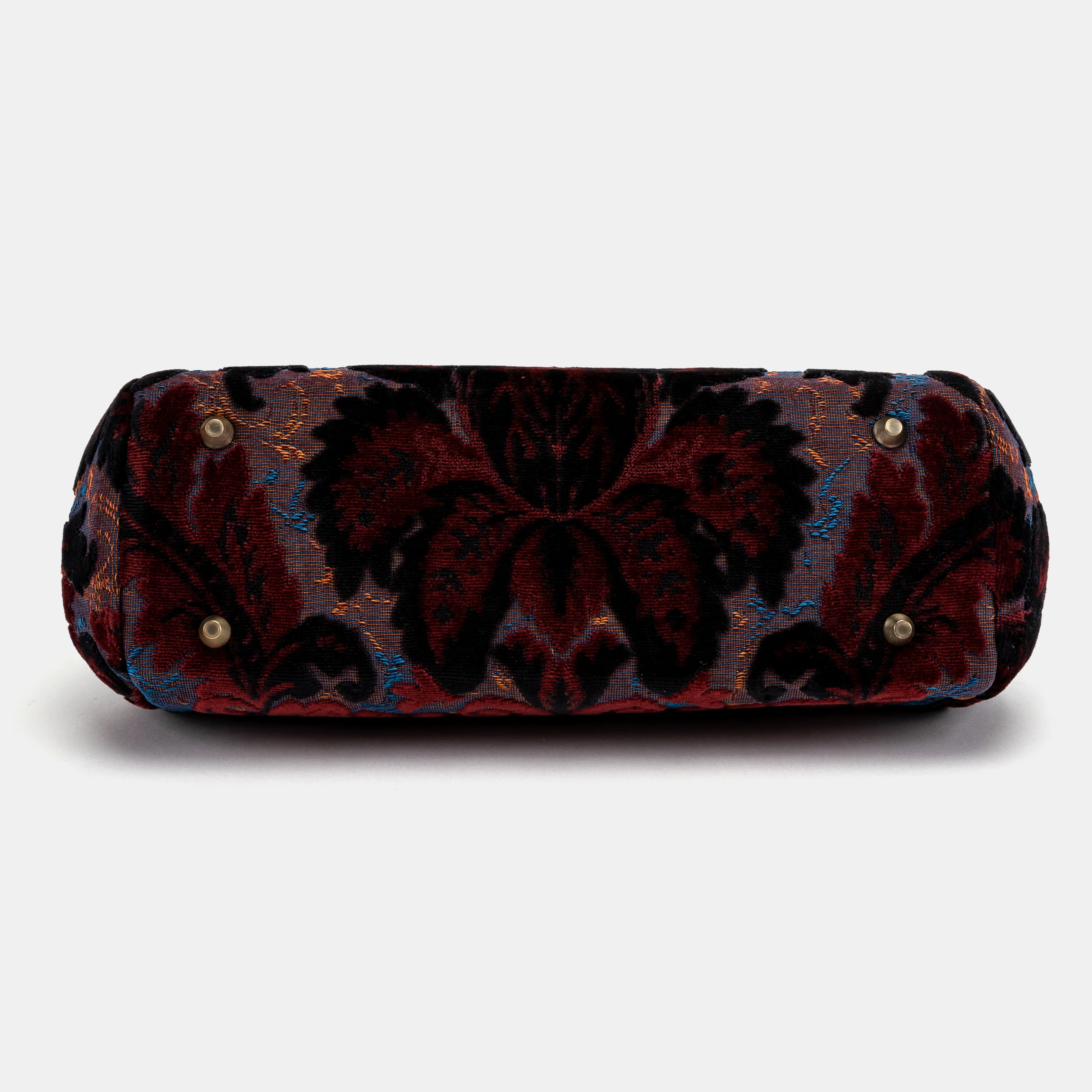 Burnout Velvet Revival Sephia Shoulder Bag - Image 6