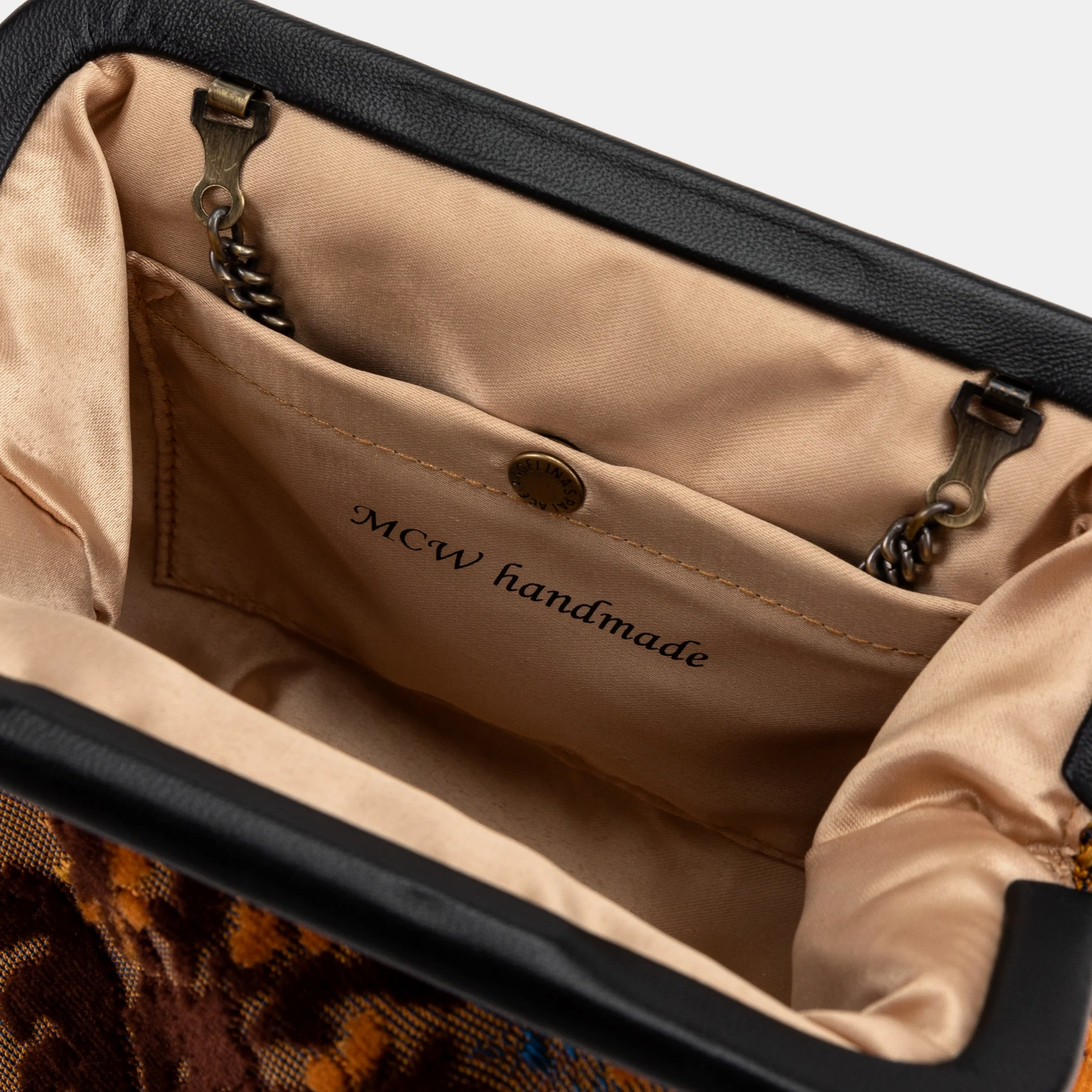 Burnout Velvet Revival Sienna Alma Clutch - Image 3
