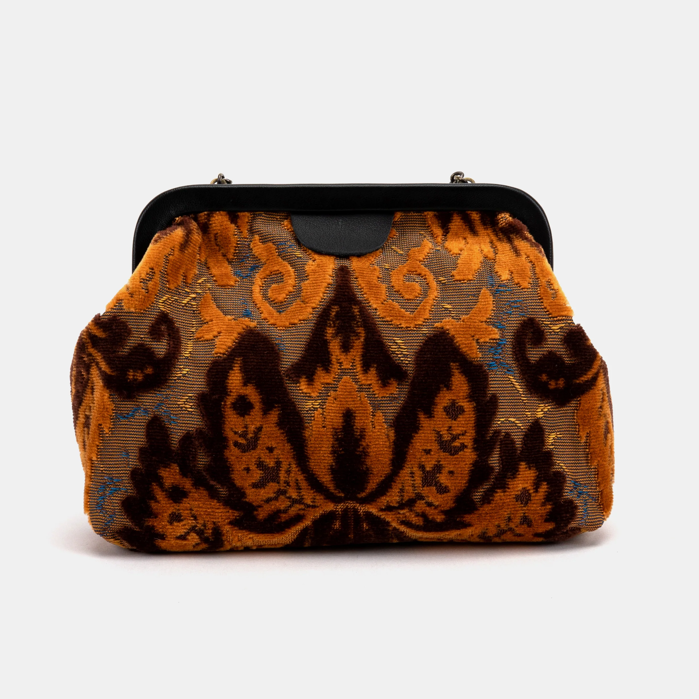 Burnout Velvet Revival Sienna Alma Clutch - Image 5