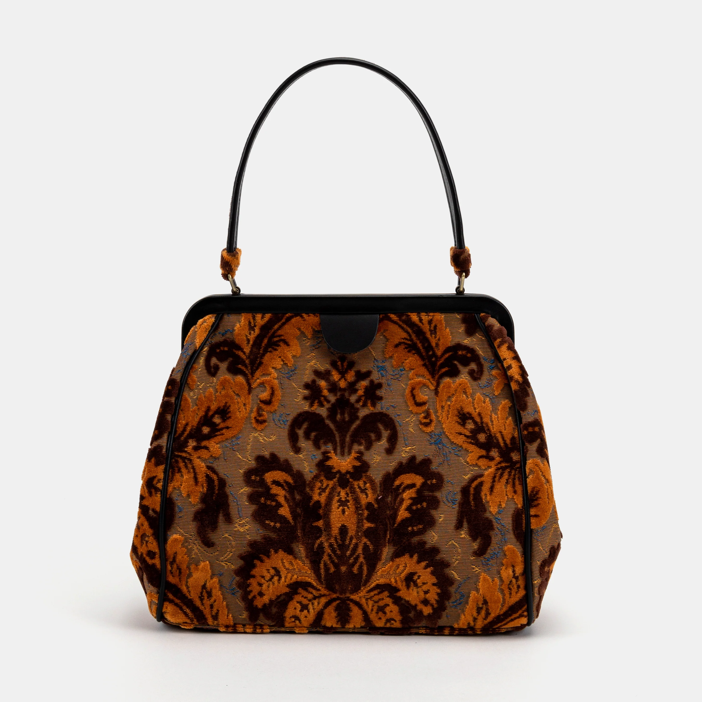 Burnout Velvet Revival Sienna Alma Shoulder Bag