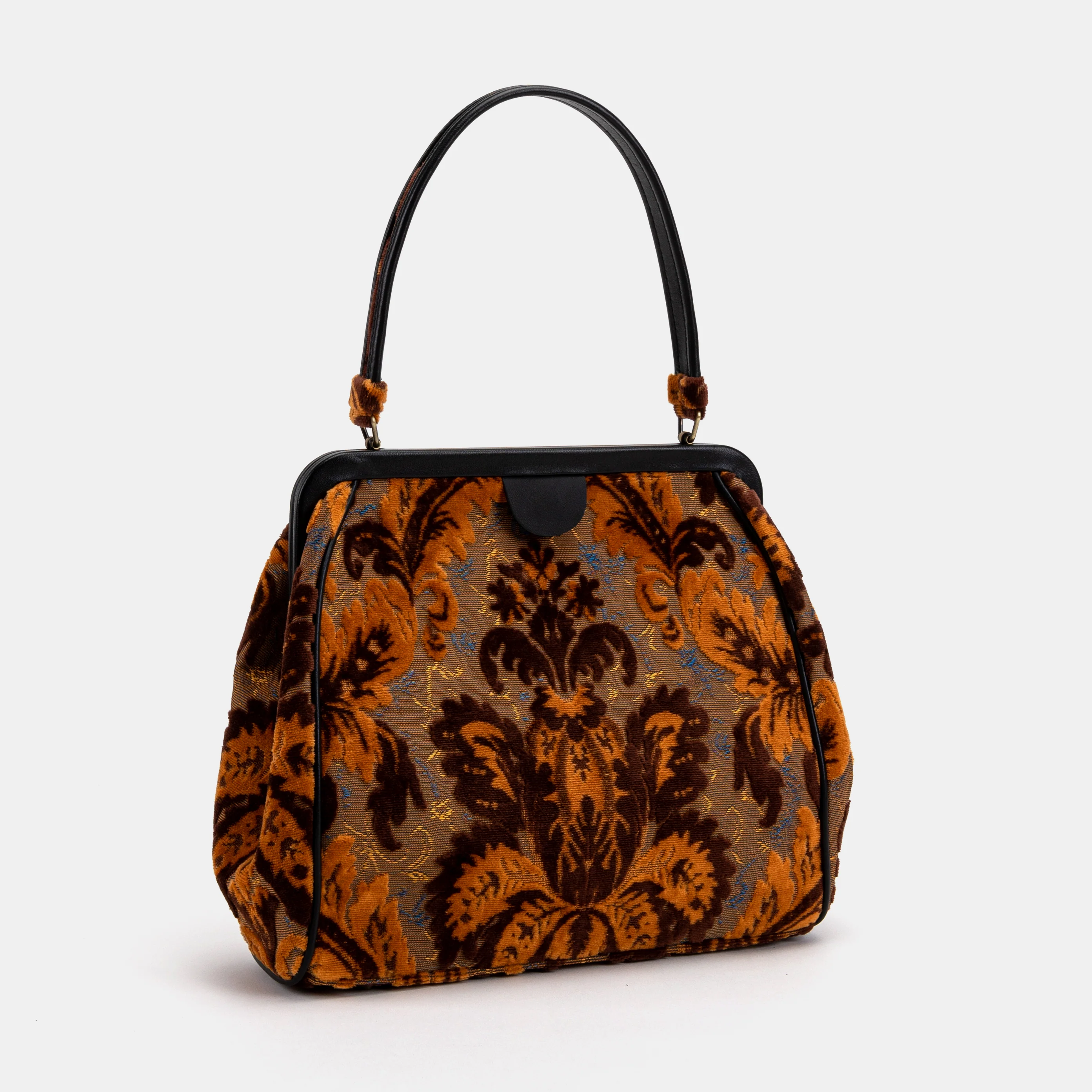 Burnout Velvet Revival Sienna Alma Shoulder Bag - Image 3