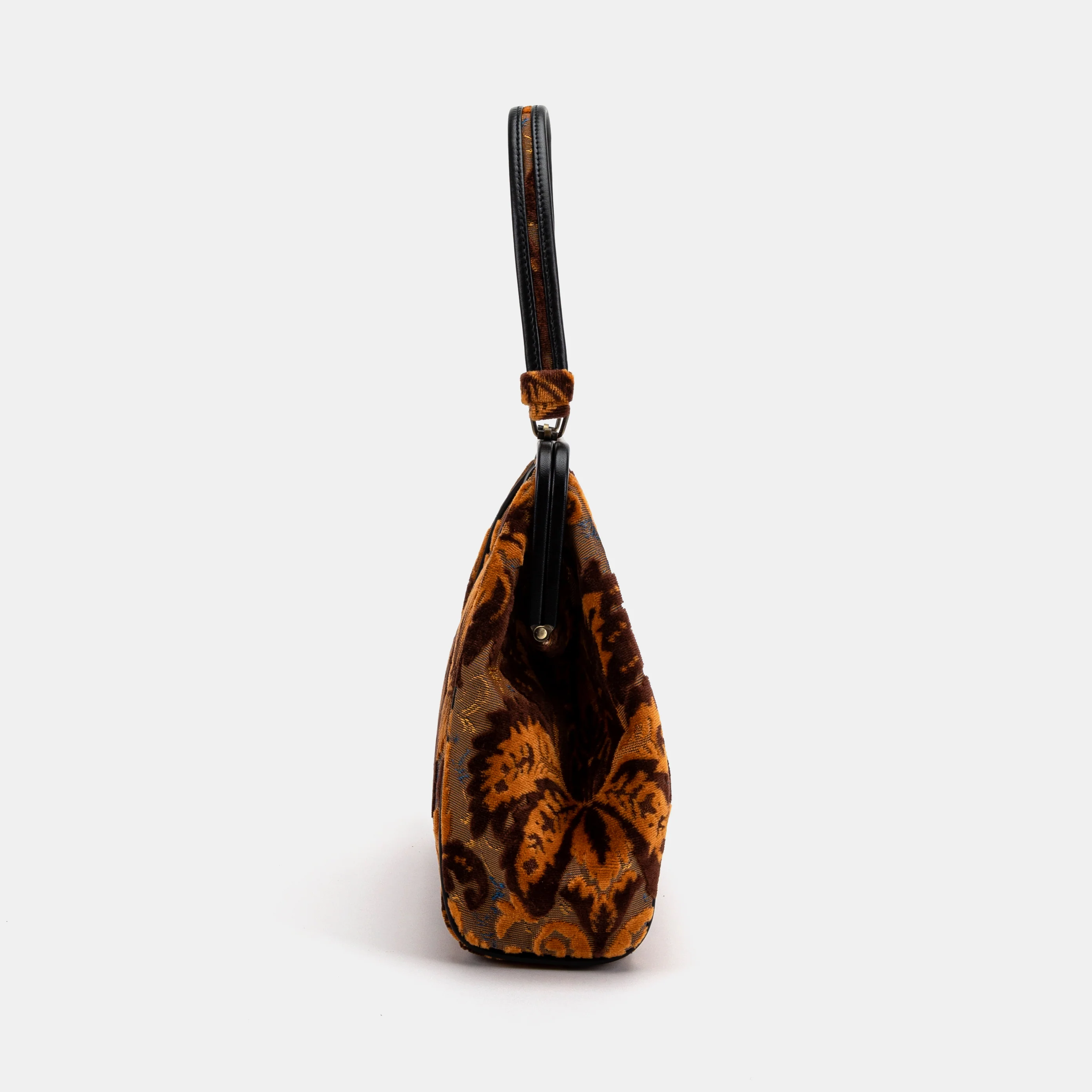 Burnout Velvet Revival Sienna Alma Shoulder Bag - Image 4
