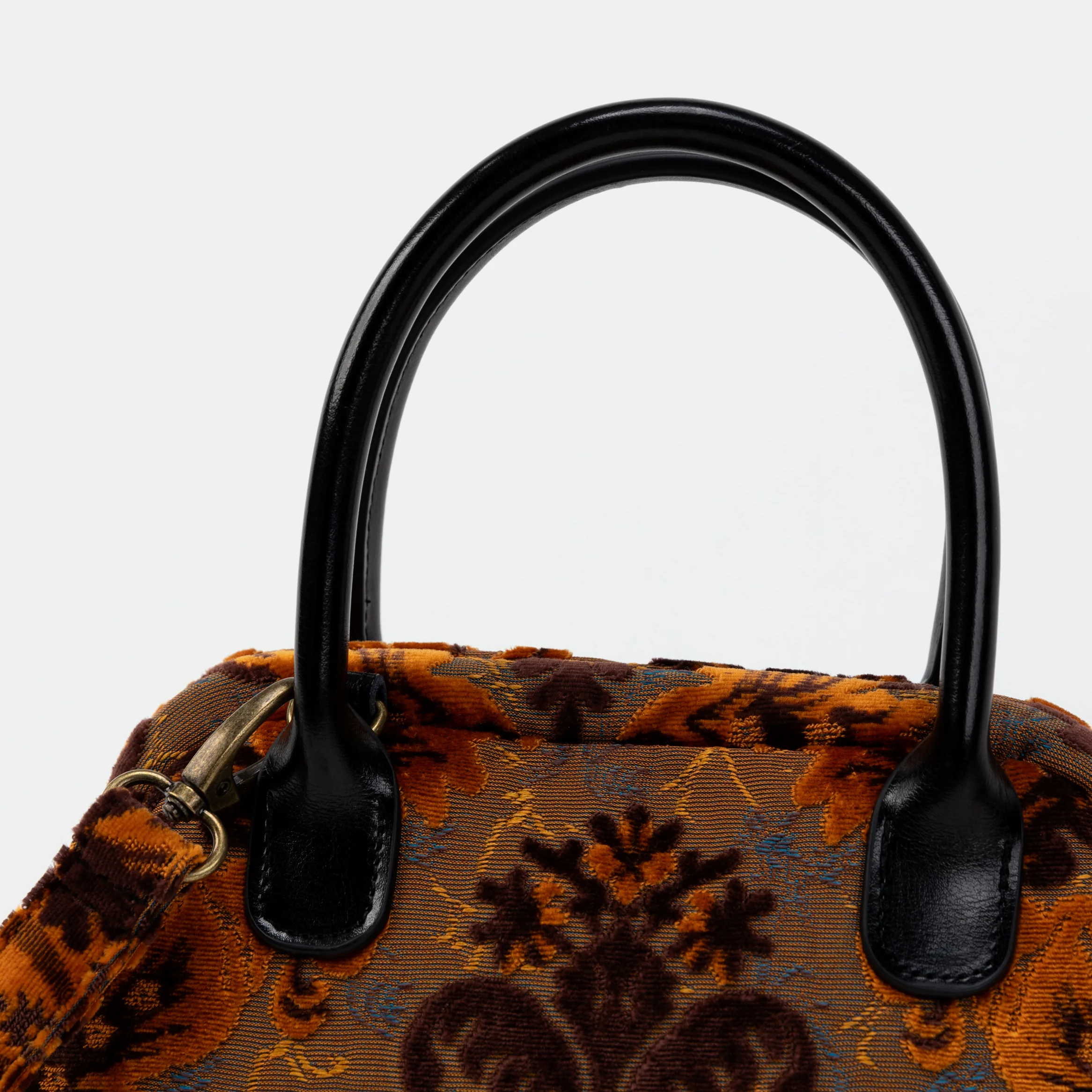 Burnout Velvet Revival Sienna Carpet Satchel - Image 5
