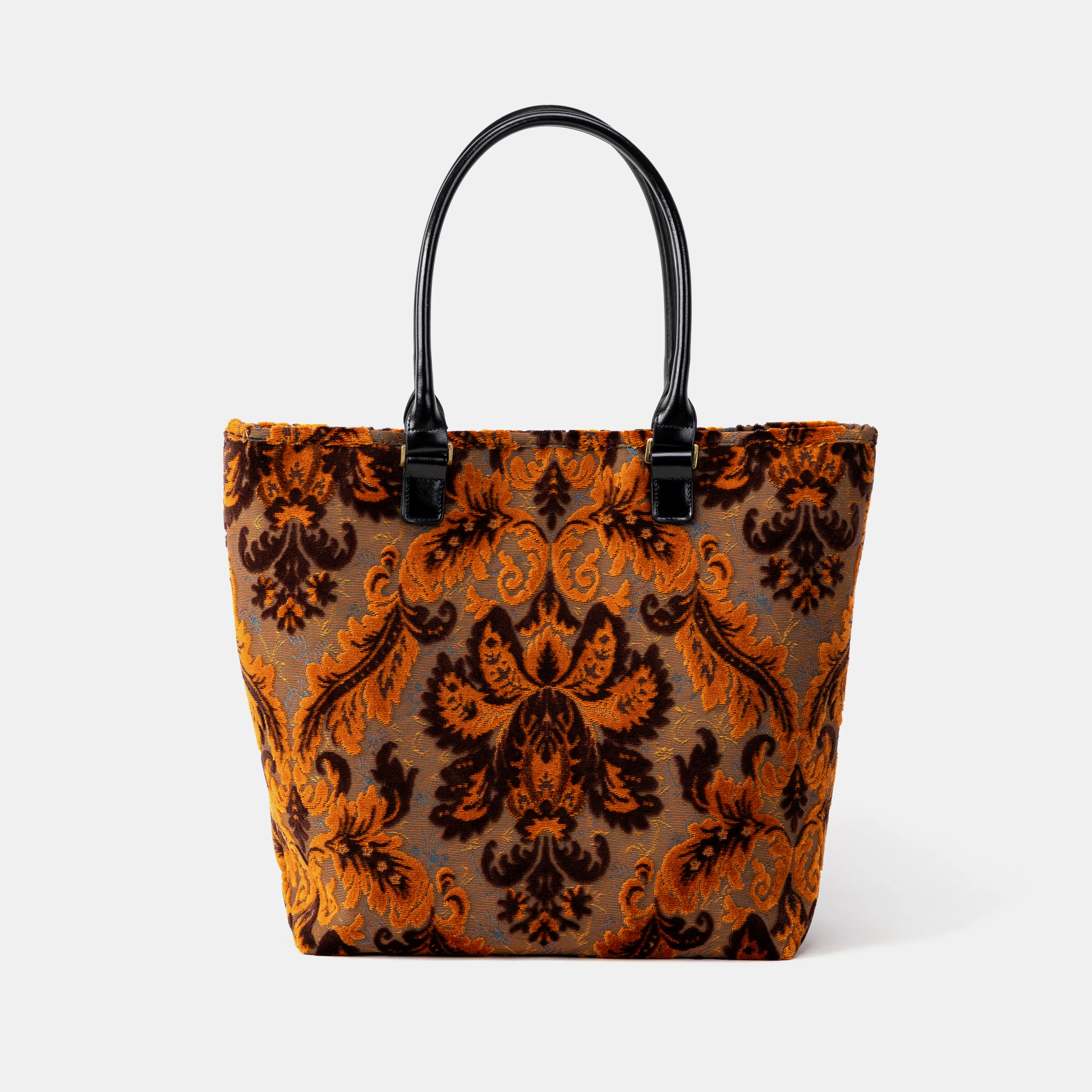 Burnout Velvet Revival Sienna Carpet Tote Shopper - Image 3