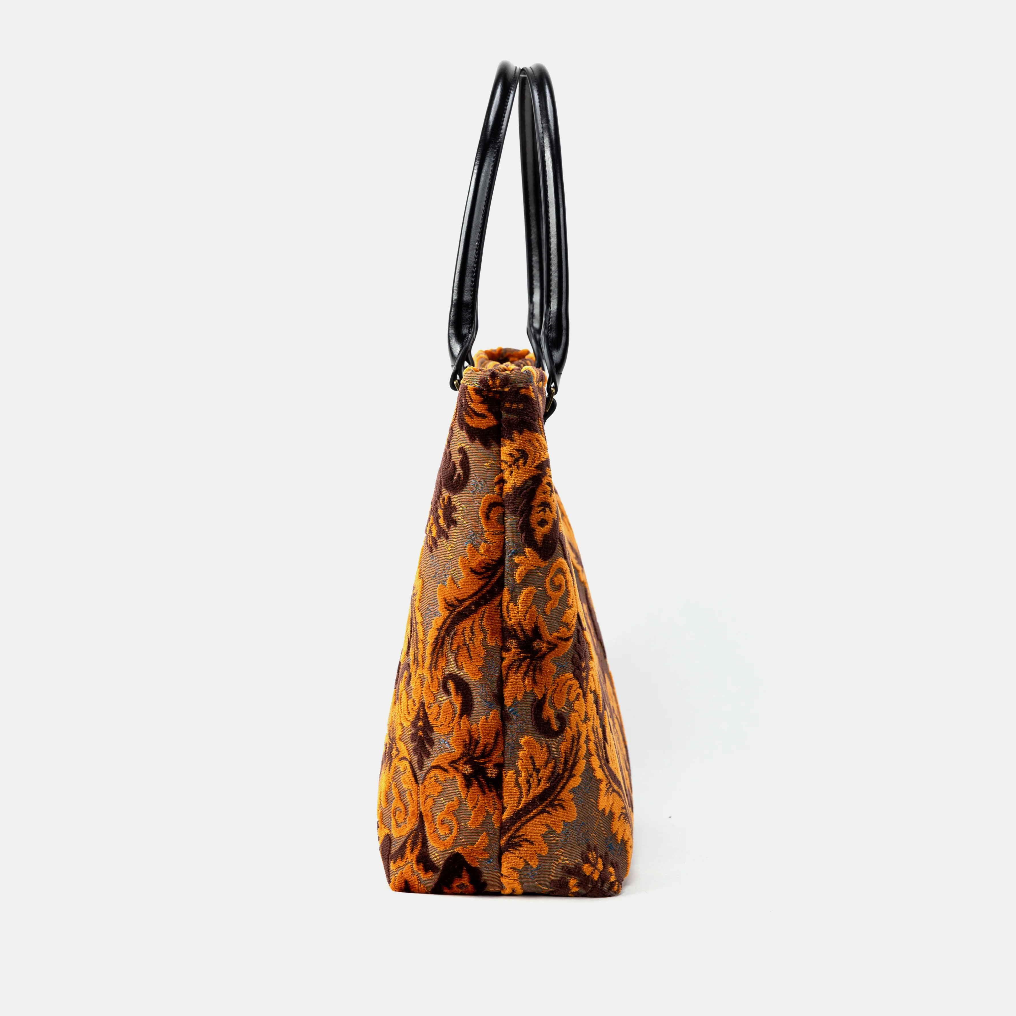 Burnout Velvet Revival Sienna Carpet Tote Shopper - Image 4