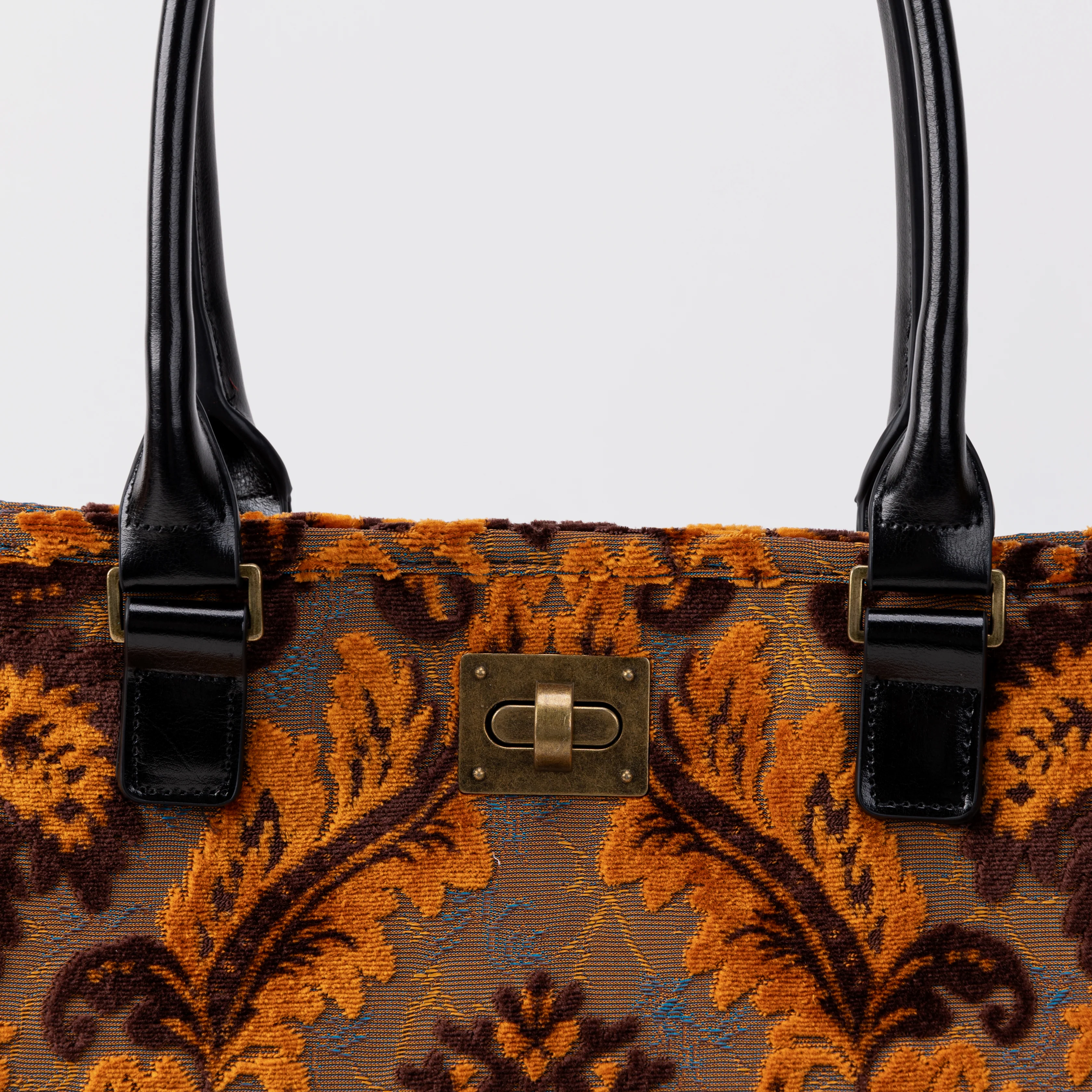 Burnout Velvet Revival Sienna Carpet Tote Shopper - Image 5