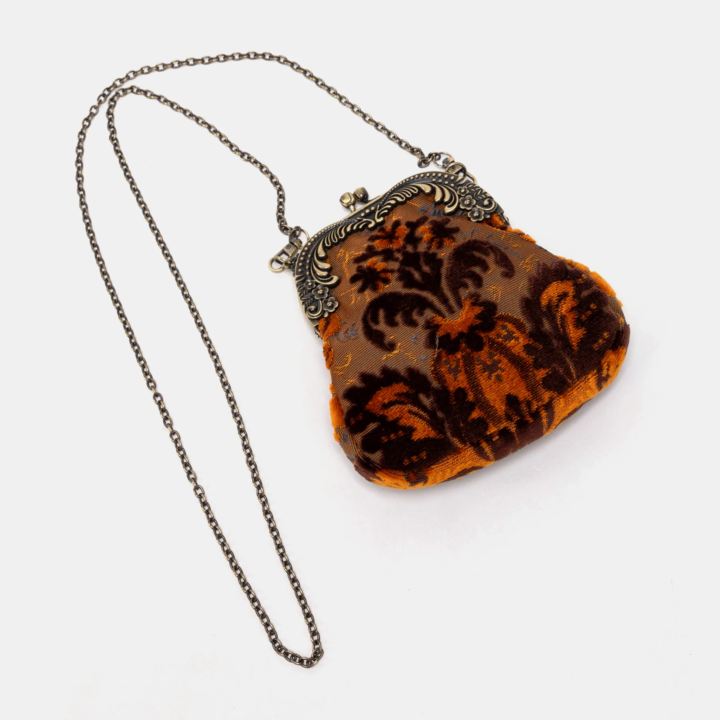 Burnout Velvet Revival Sienna Chatelaine Purse Medium - Image 3
