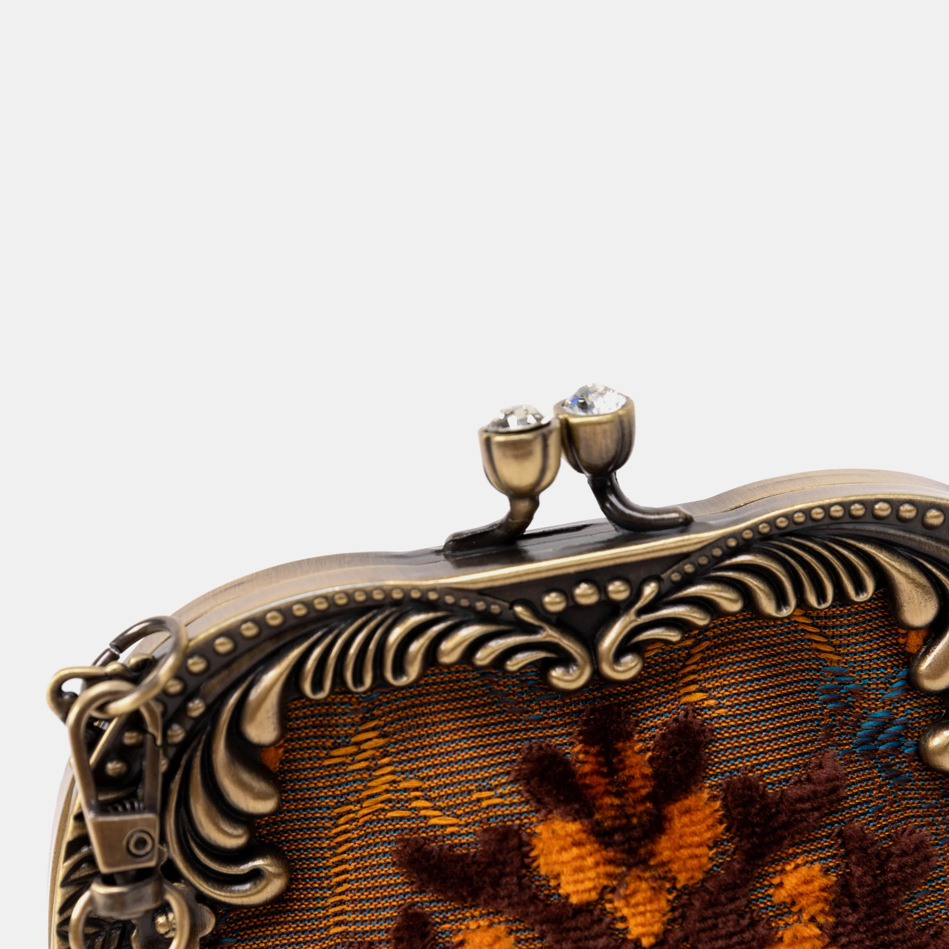 Burnout Velvet Revival Sienna Chatelaine Purse Medium - Image 4
