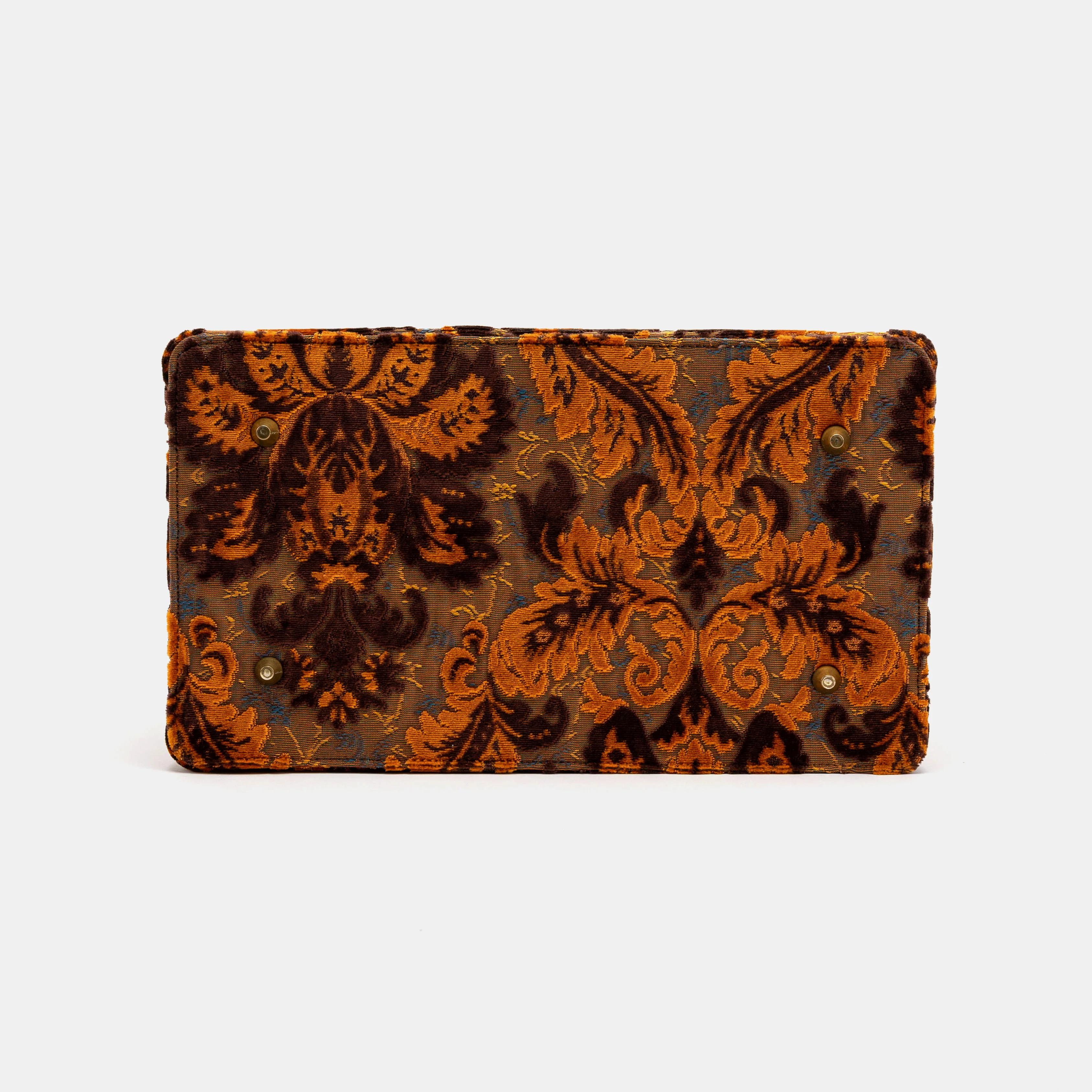 Burnout Velvet Revival Sienna Genevieve Carpet Gladstone Bag - Image 11