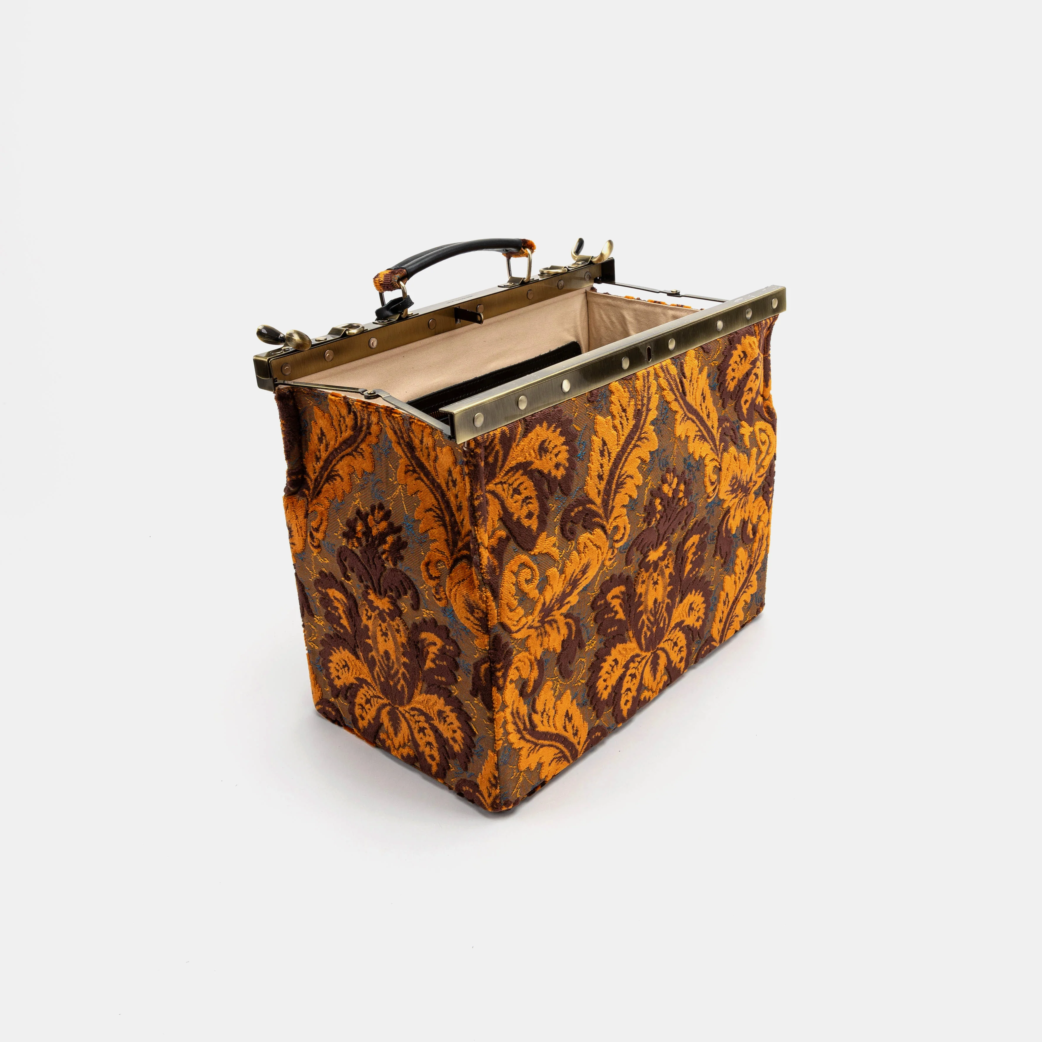 Burnout Velvet Revival Sienna Genevieve Carpet Gladstone Bag - Image 8