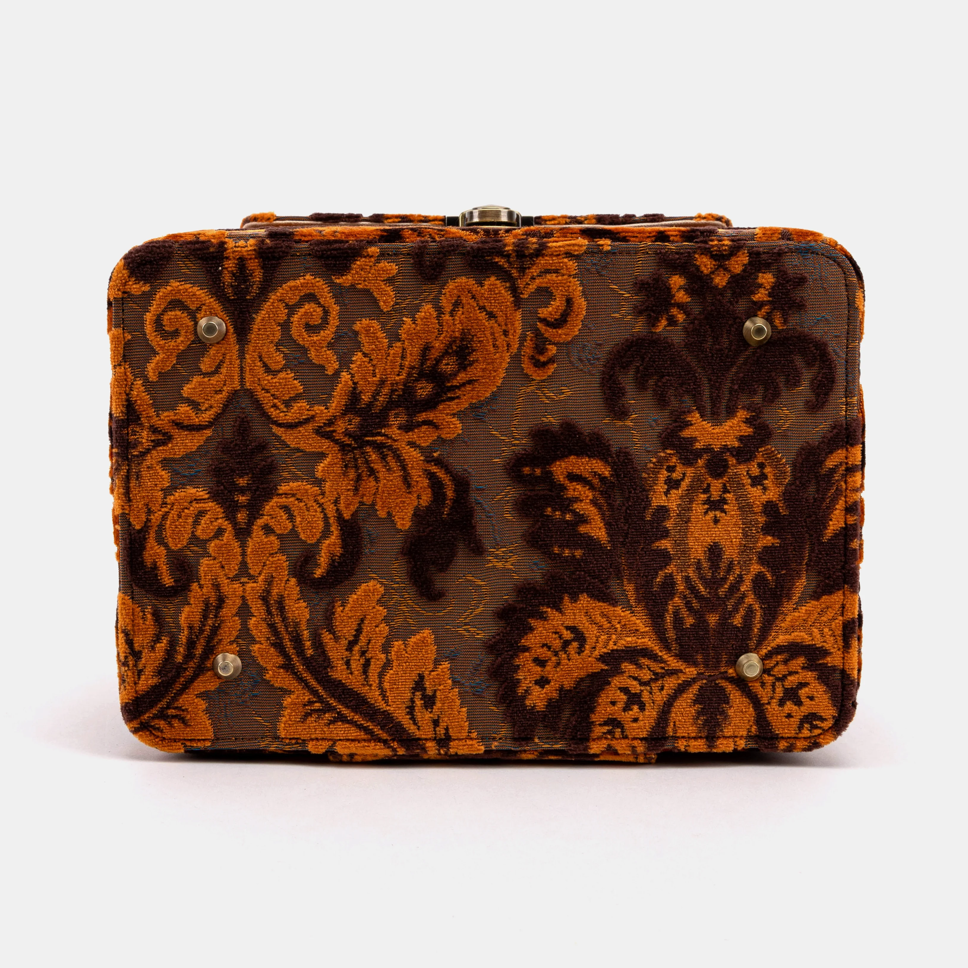 Burnout Velvet Revival Sienna Josephine Large Train Case - Image 8