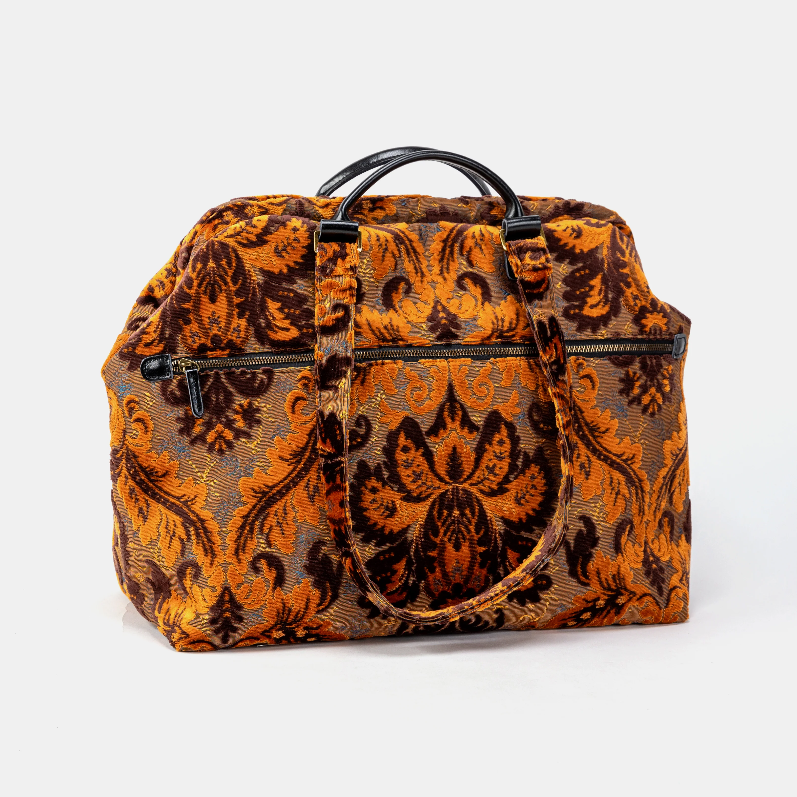 Burnout Velvet Revival Sienna Knitting Project Bag - Image 4