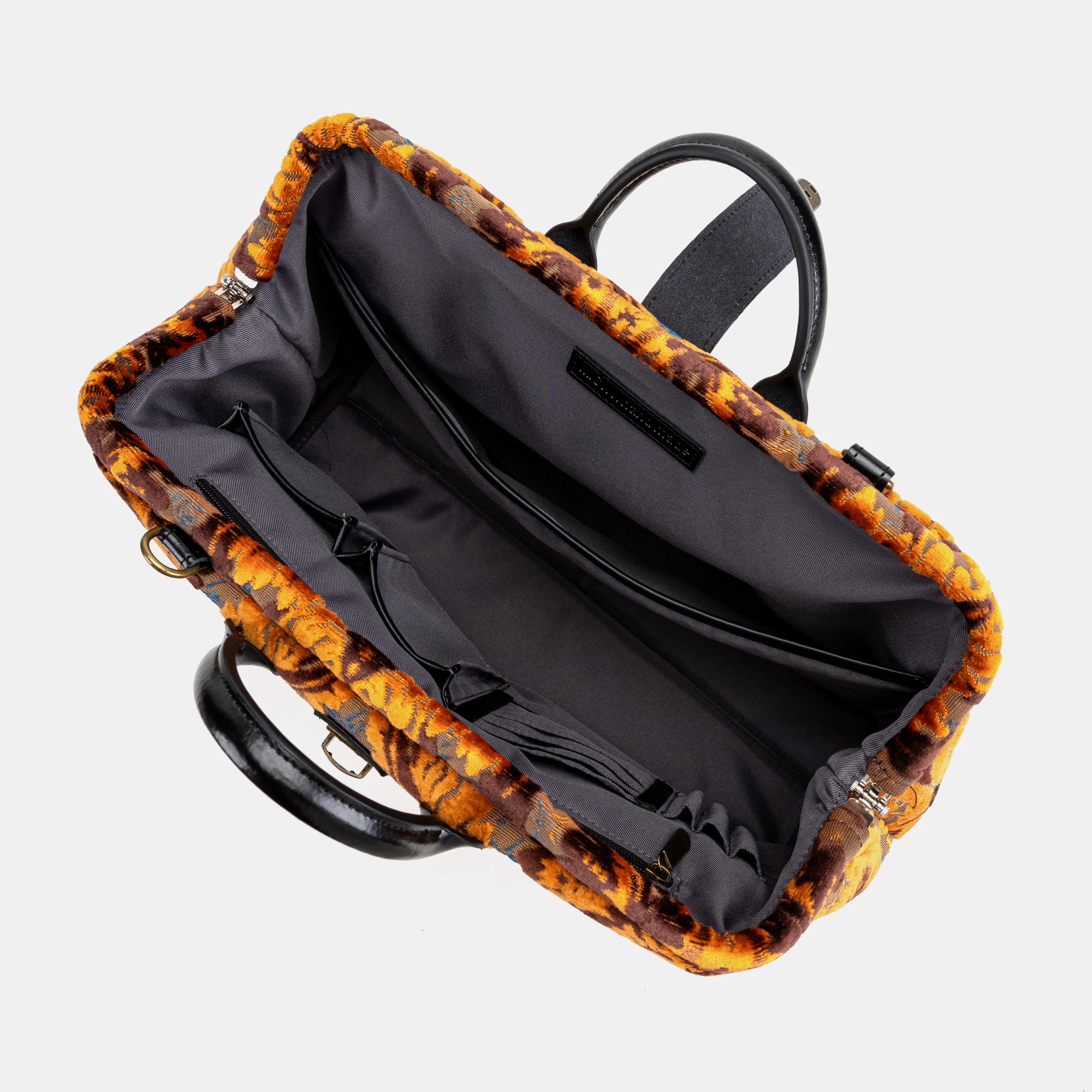 Burnout Velvet Revival Sienna Laptop Work Bag - Image 5