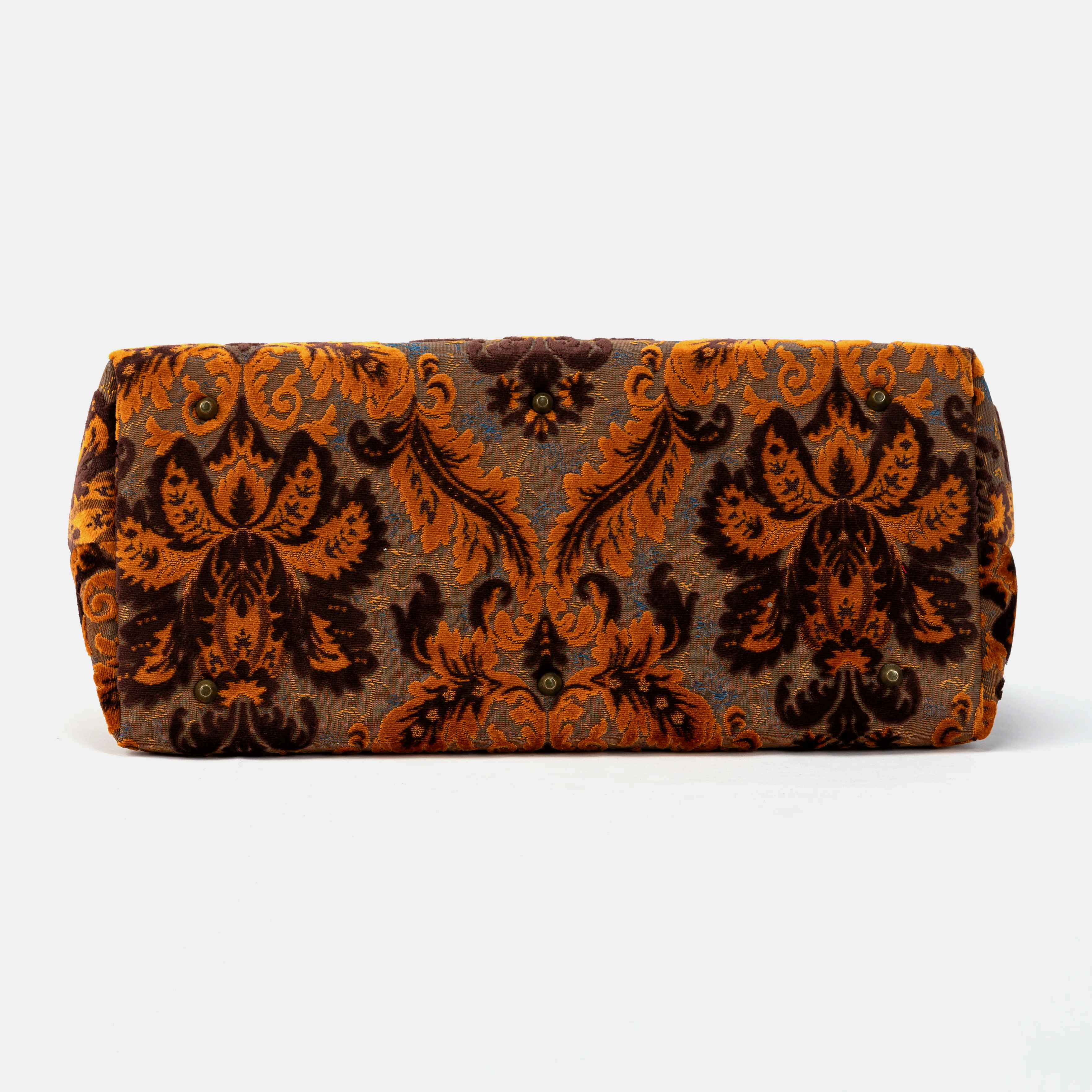 Burnout Velvet Revival Sienna Large Carpetbag - Image 7
