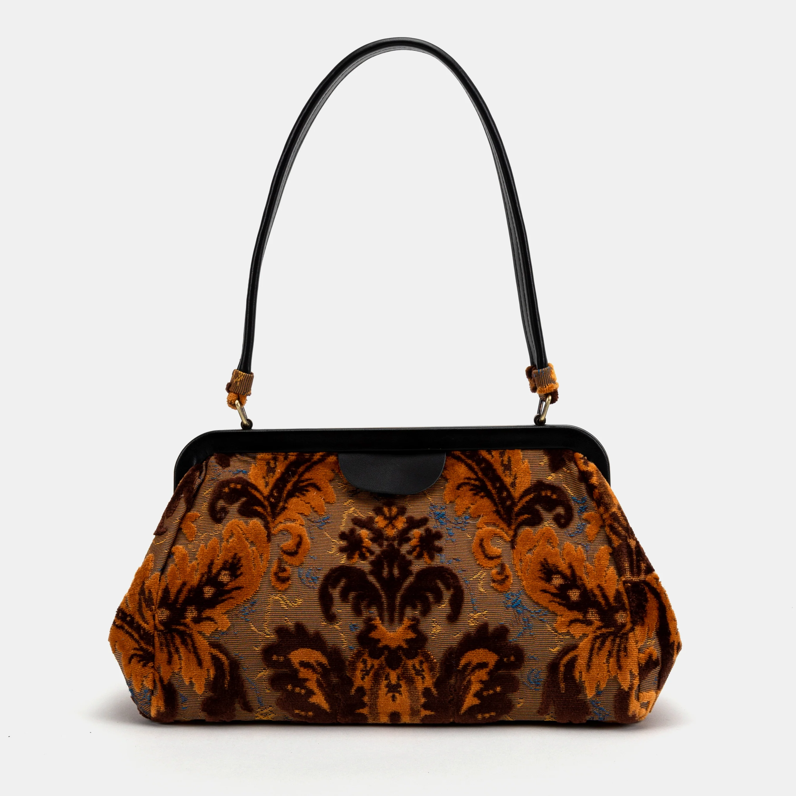 Burnout Velvet Revival Sienna Shoulder Bag