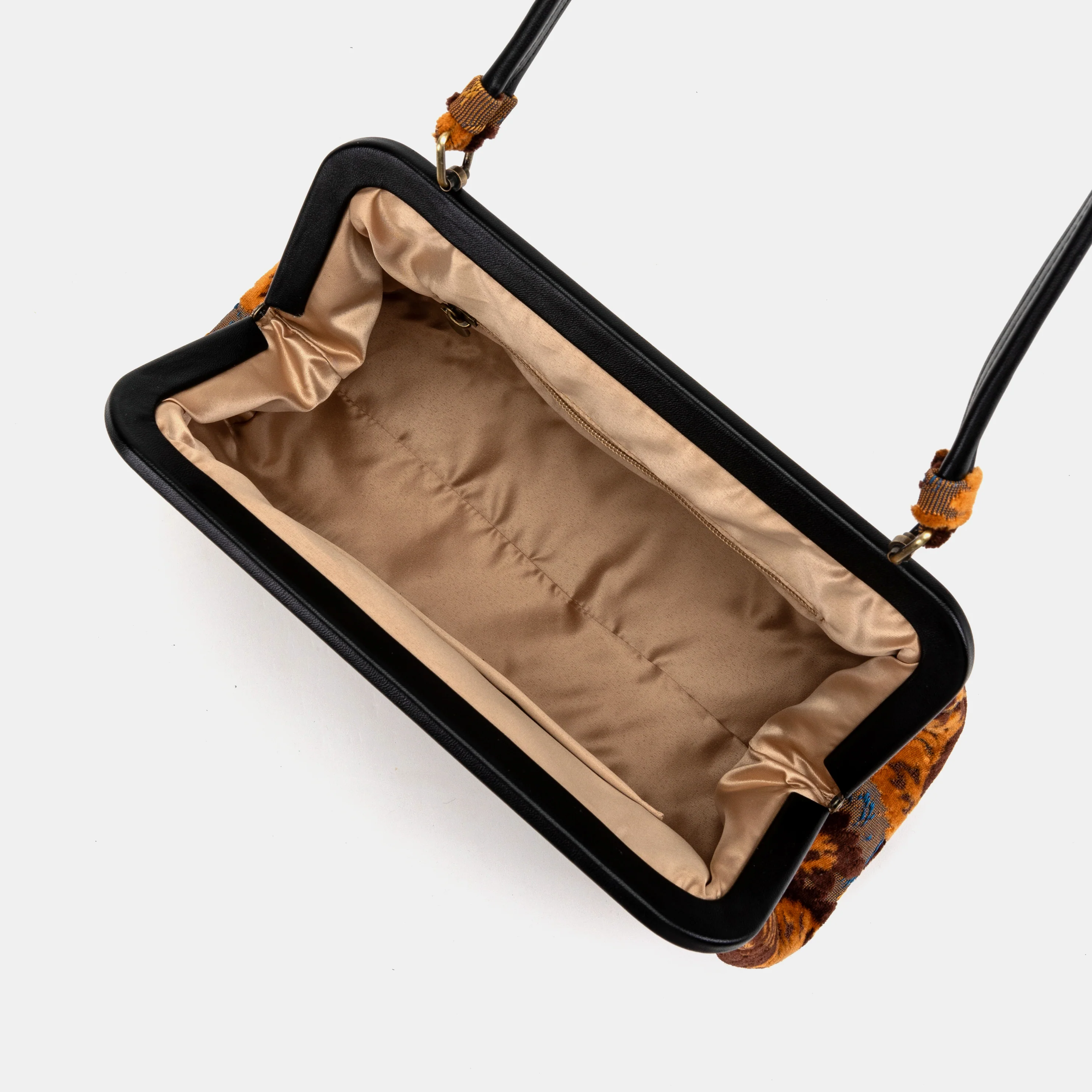 Burnout Velvet Revival Sienna Shoulder Bag - Image 7