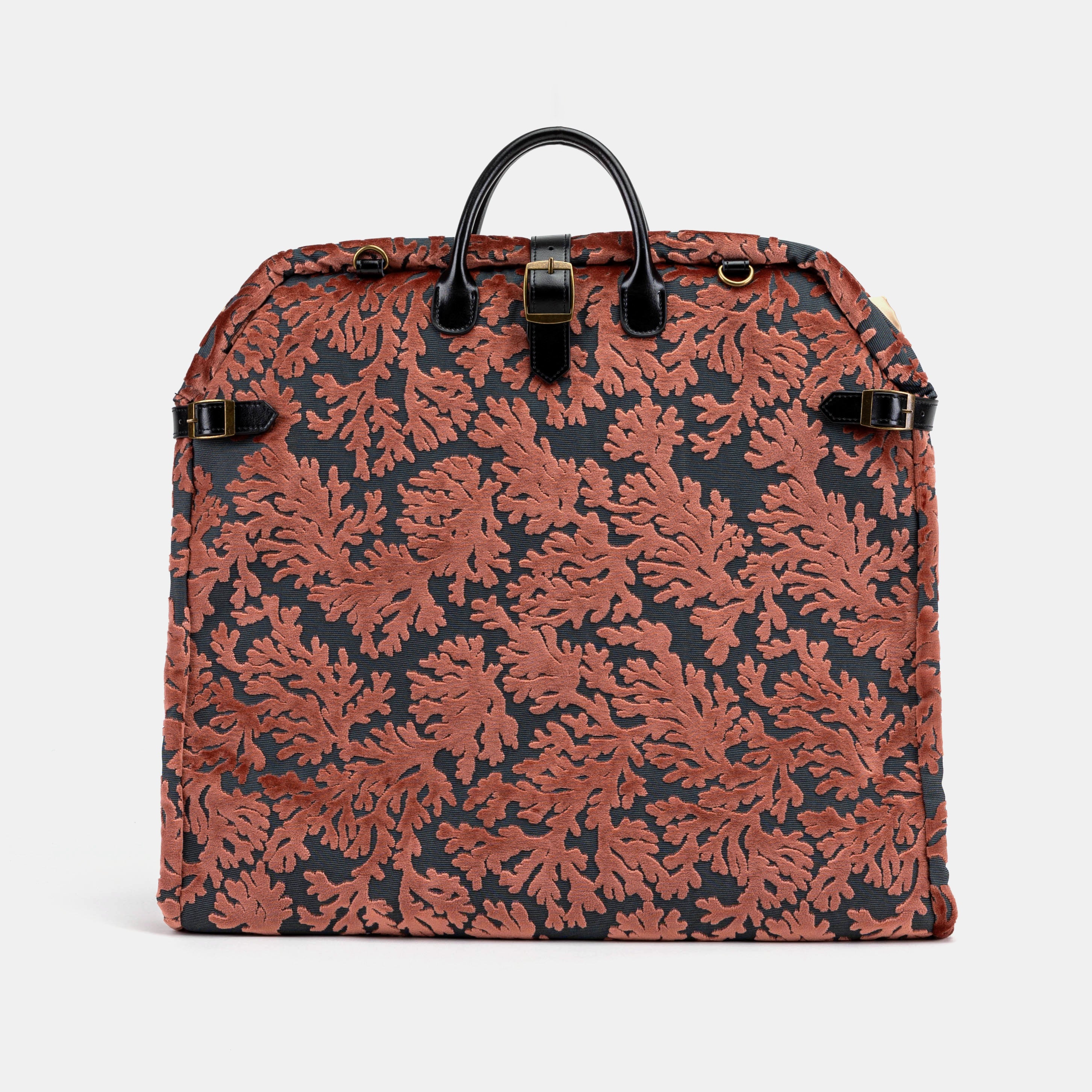 Burnout Velvet St Tropez Scuba Coral Carpet Garment Bag - Image 2