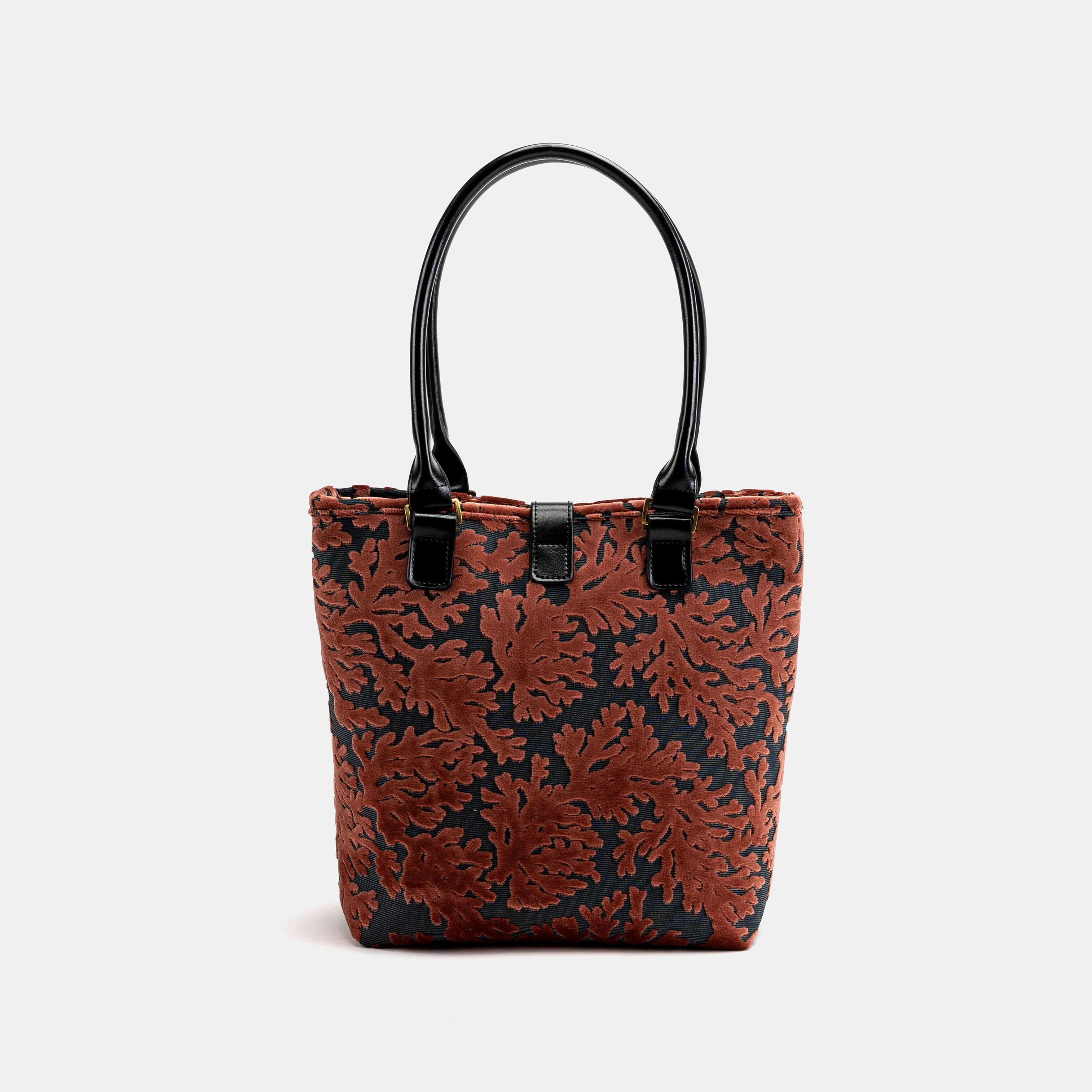 Burnout Velvet St Tropez Scuba Coral Everyday Tote - Image 4