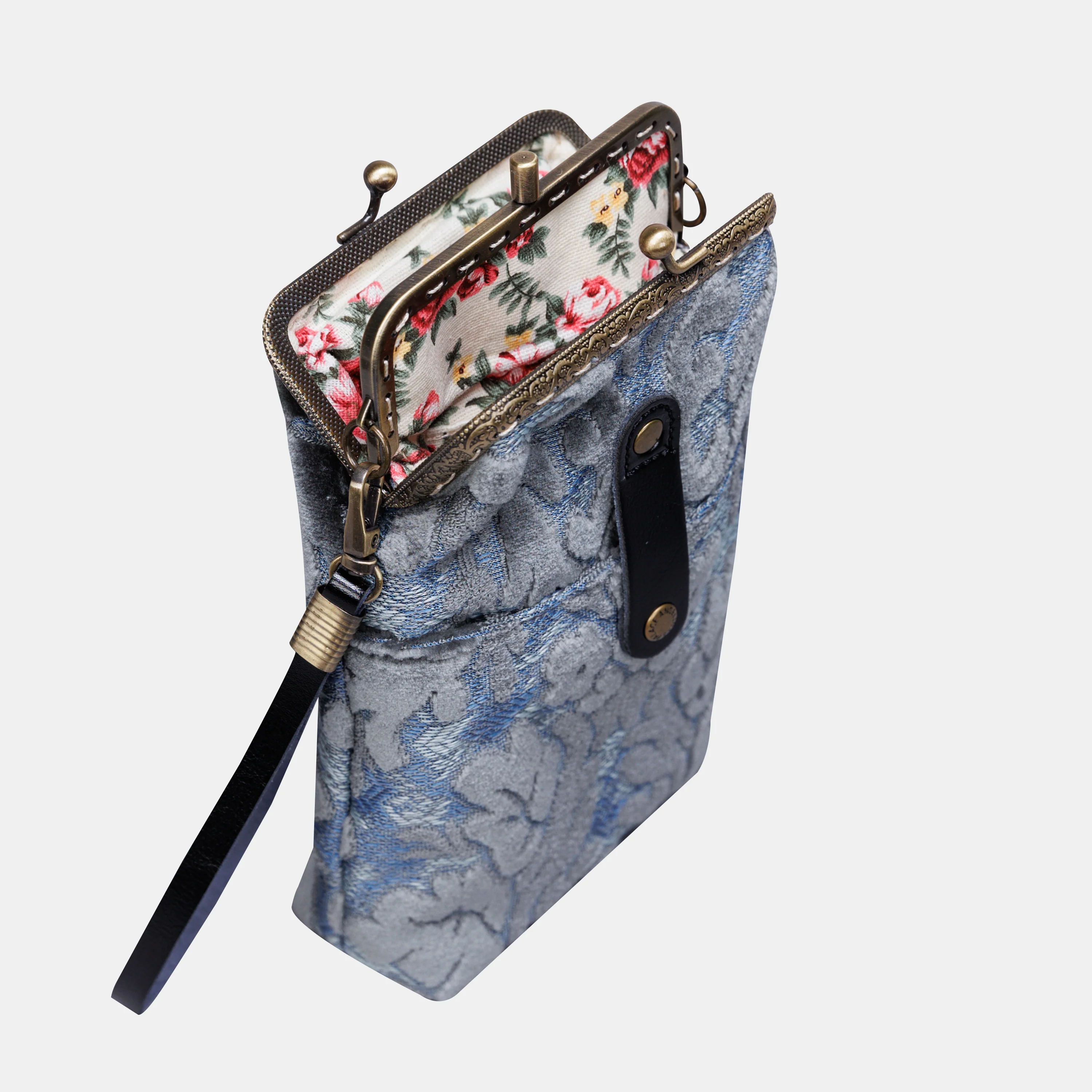 Burnout Velvet Steel Blue Carpet Phone Case - Image 7