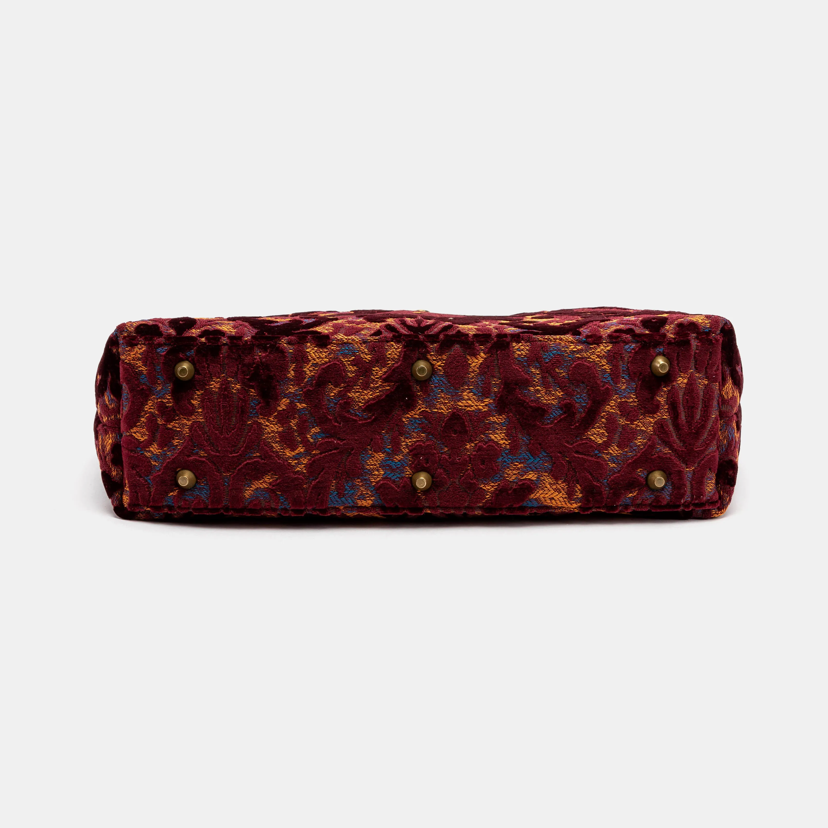 Burnout Velvet Wine Laptop Work Bag - Image 6