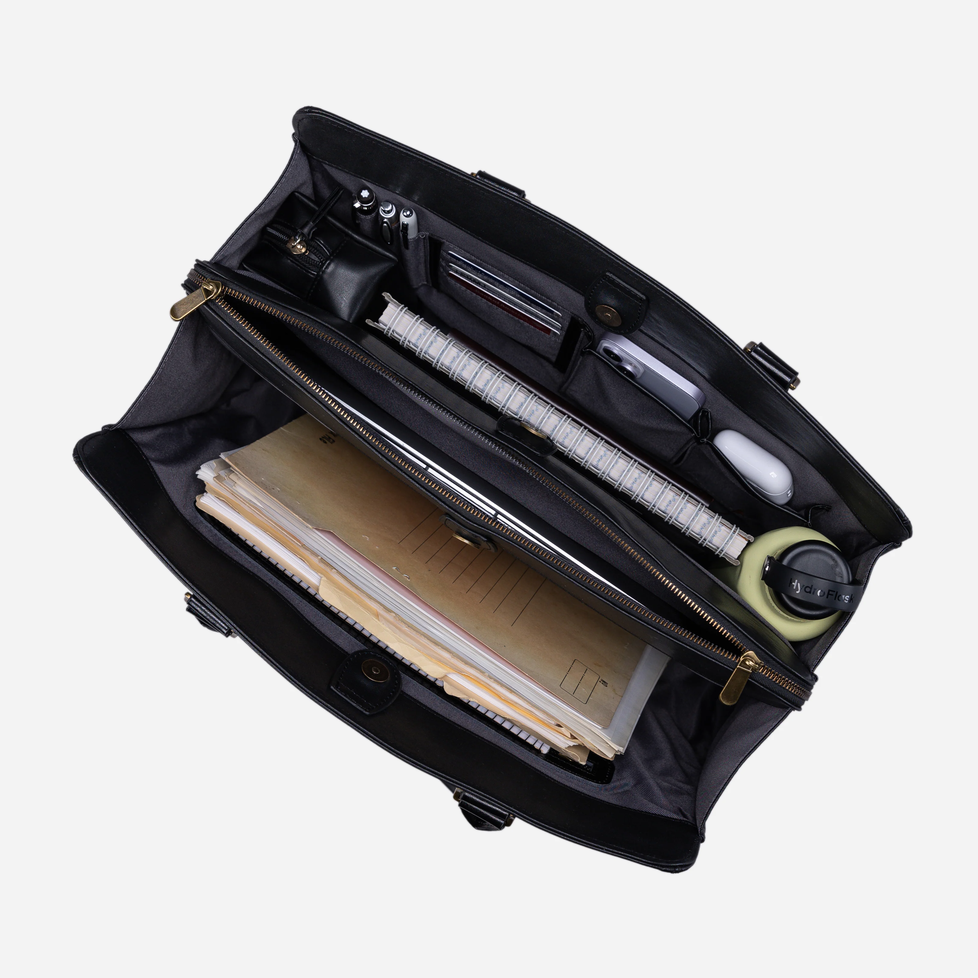 Burnout Velvet Wine Business Tote - Image 2