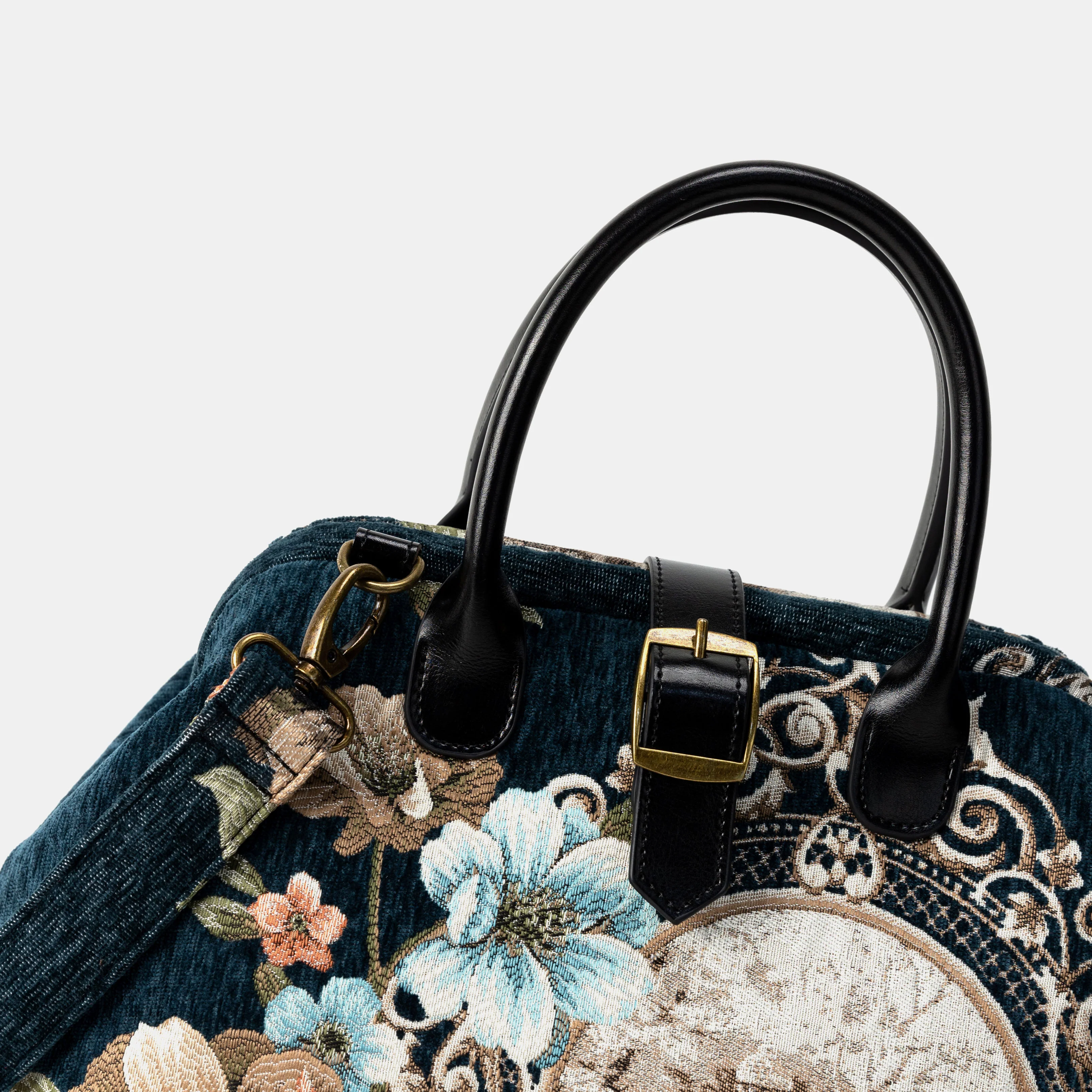 Chateau Cyprus Green Carpet Handbag Purse - Image 7