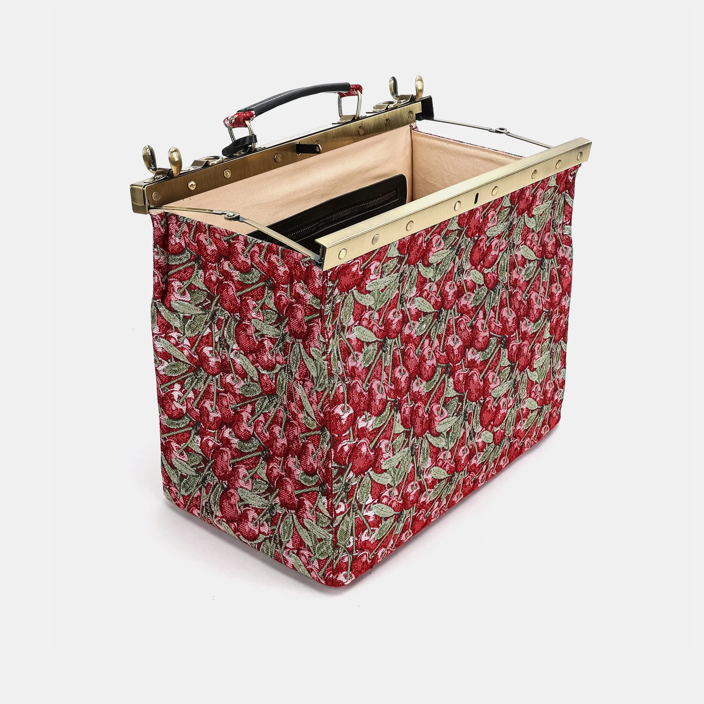 Cherry Cascade Celine Carpet Gladstone Bag - Image 11