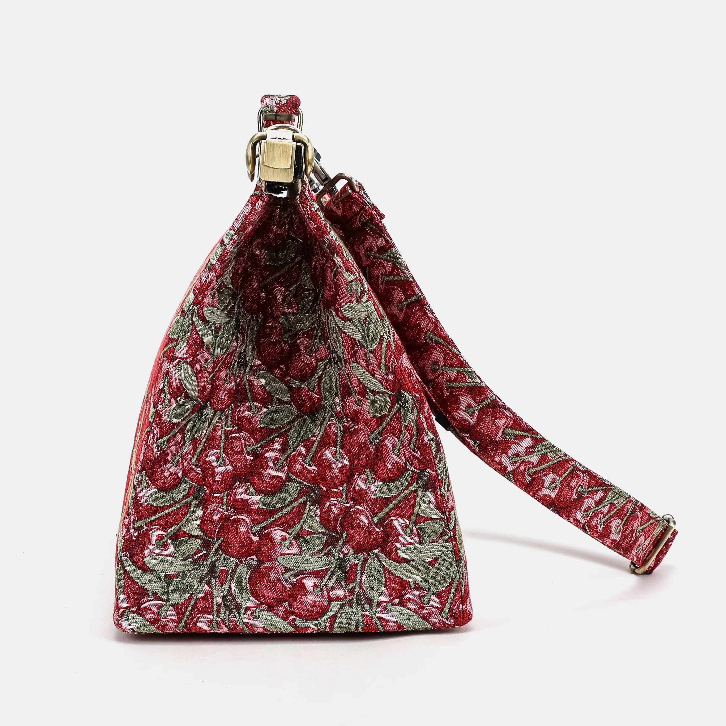 Cherry Cascade Celine Carpet Gladstone Bag - Image 13
