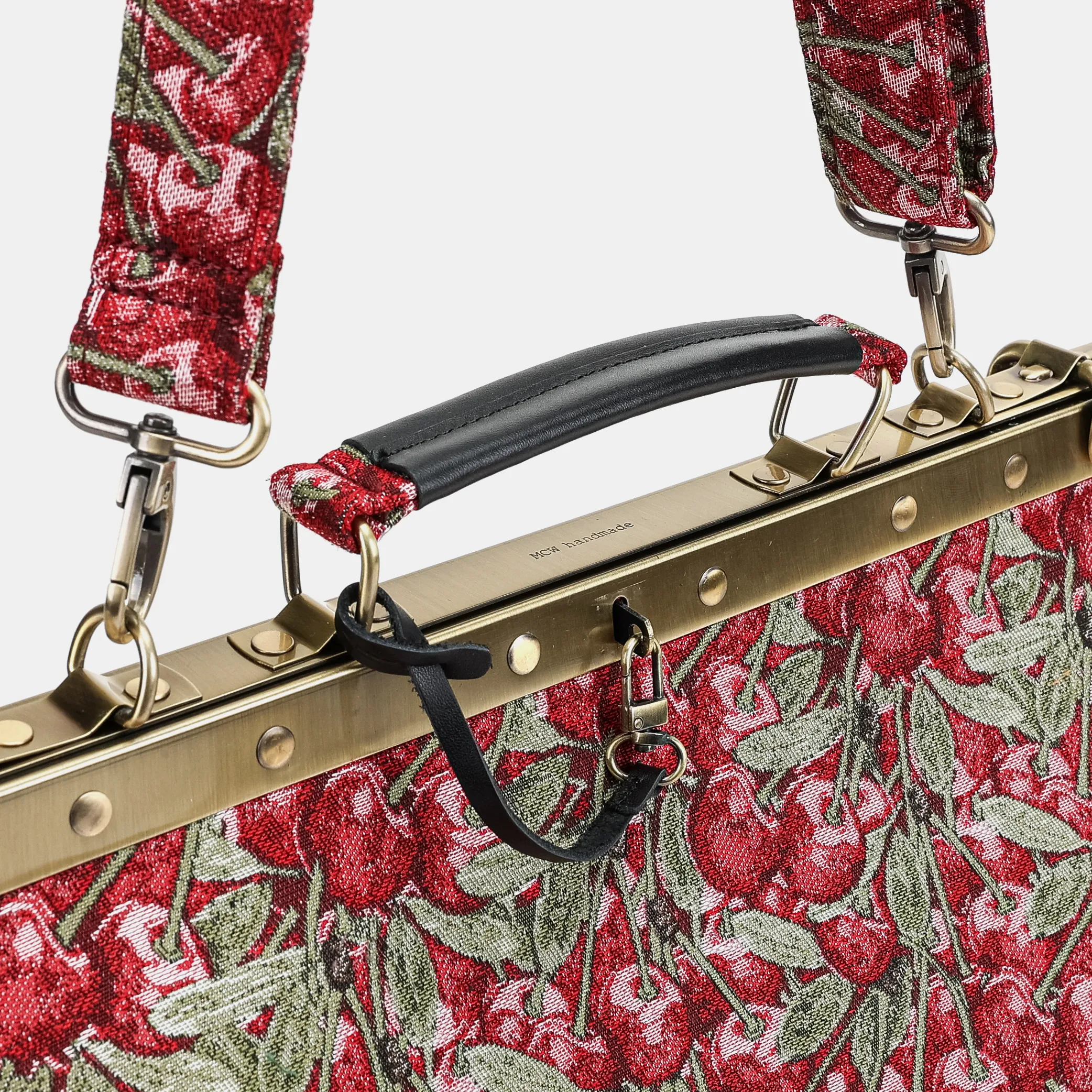 Cherry Cascade Celine Carpet Gladstone Bag - Image 5