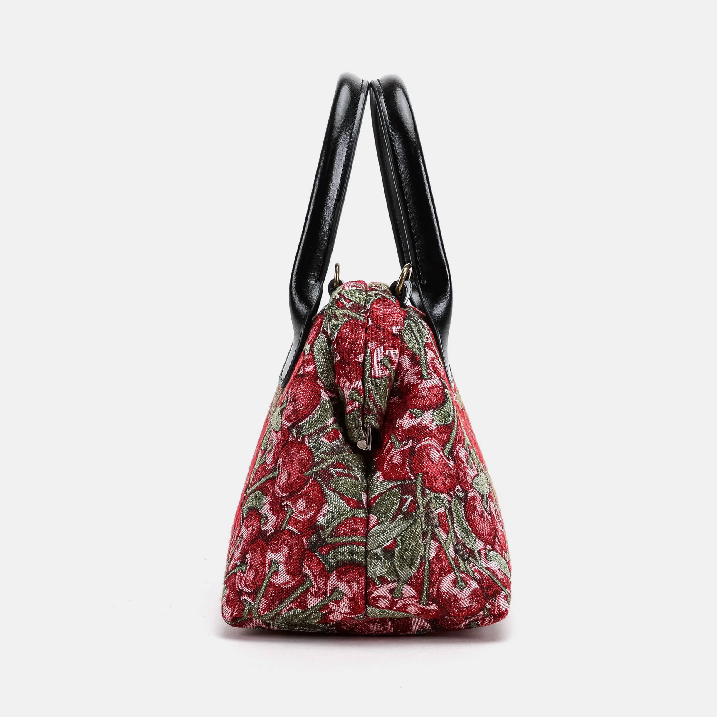 Cherry Cascade Carpet Satchel - Image 7