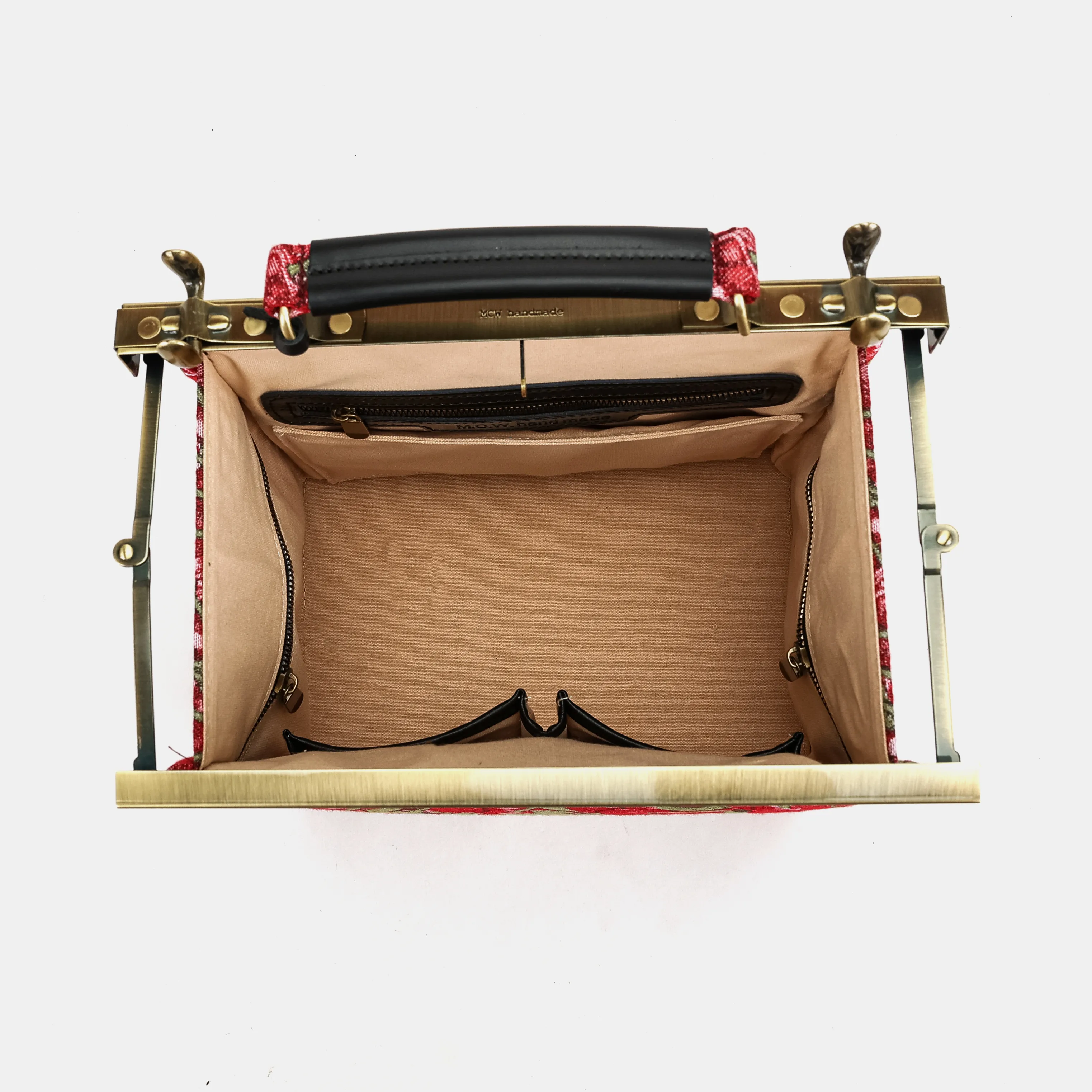 Cherry Cascade Cecile Carpet Purse Gladstone Bag - Image 7