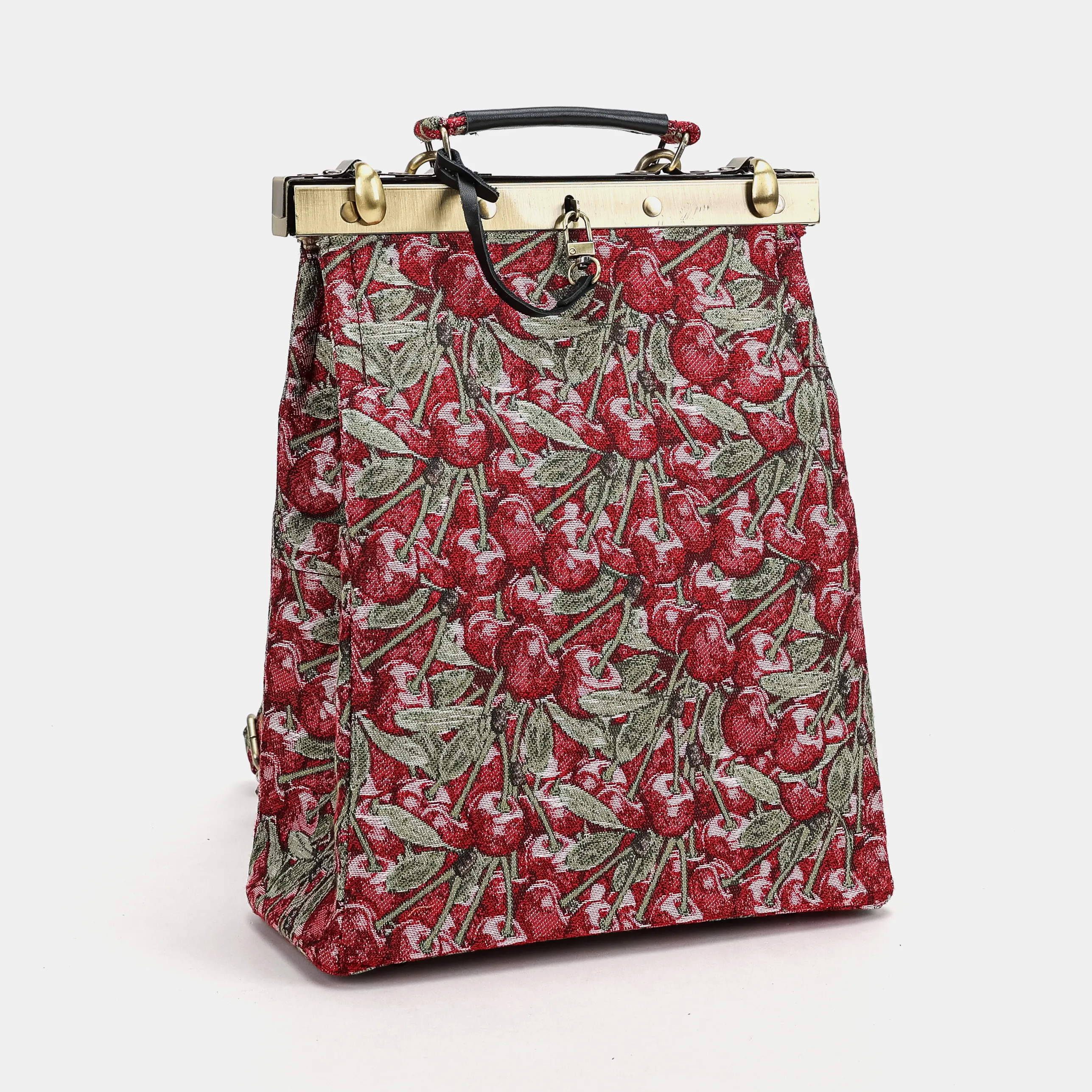 Cherry Cascade Helena Carpet Backpack Gladstone Bag - Image 3