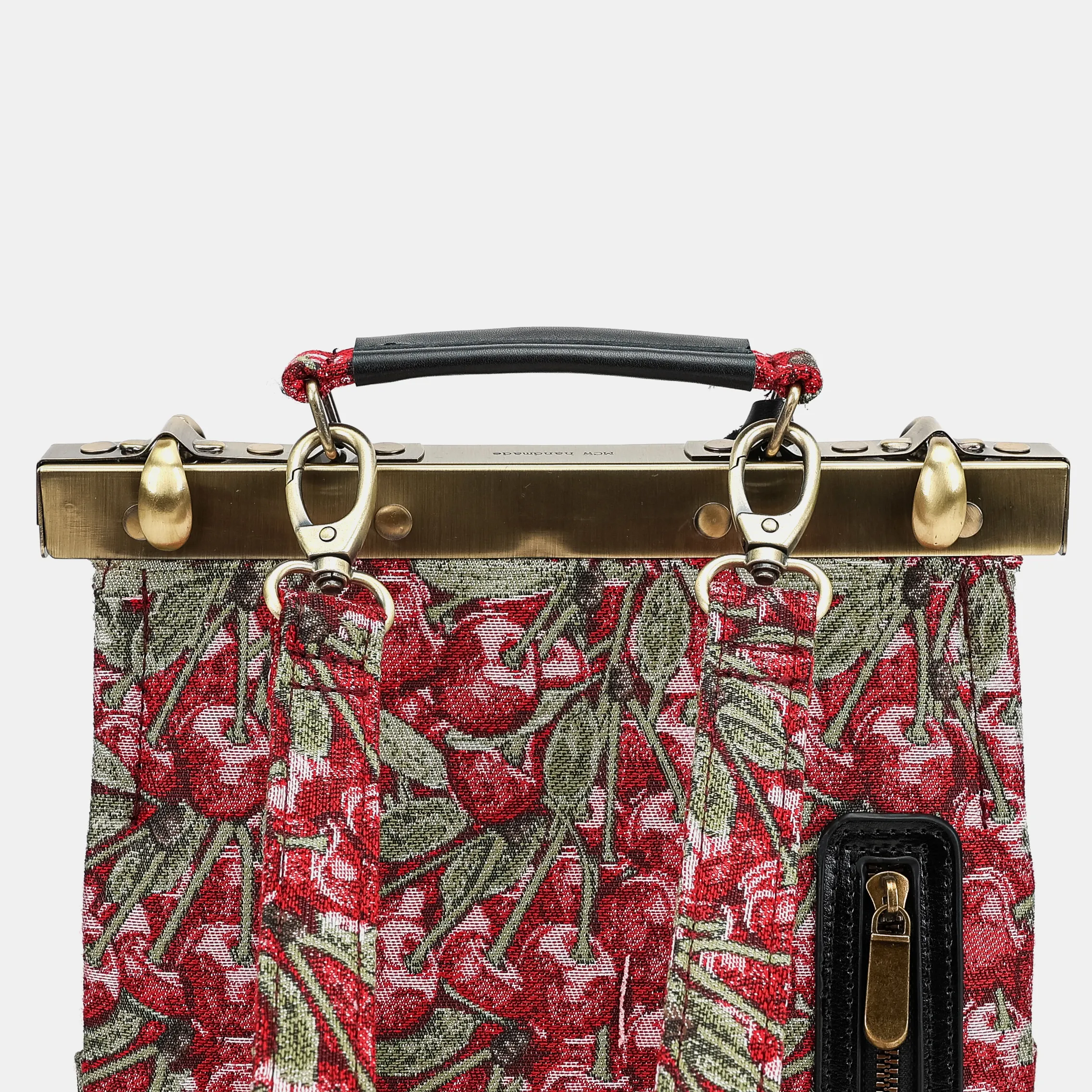Cherry Cascade Helena Carpet Backpack Gladstone Bag - Image 5