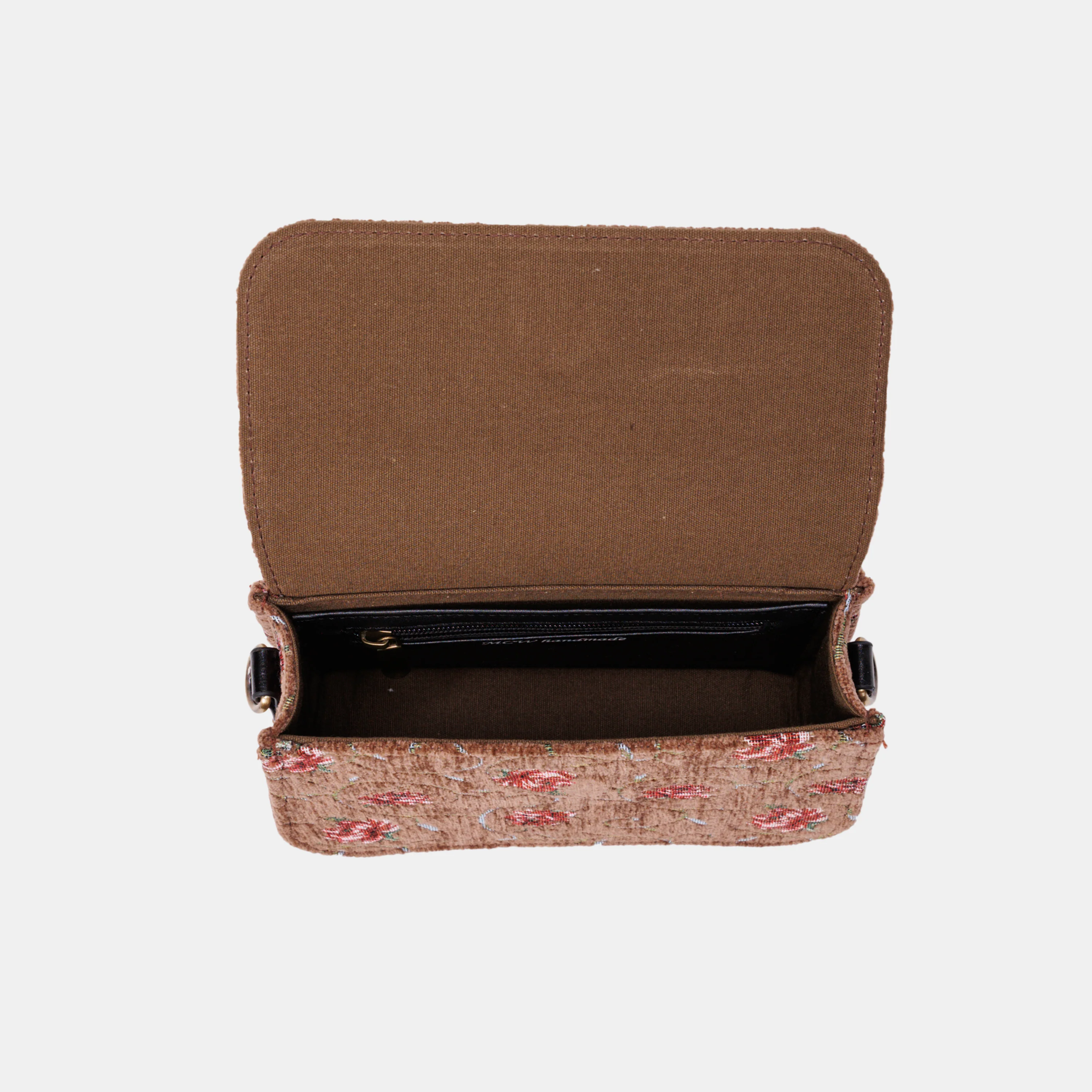 Climbing Rose Flap Crossbody Bag - Image 5