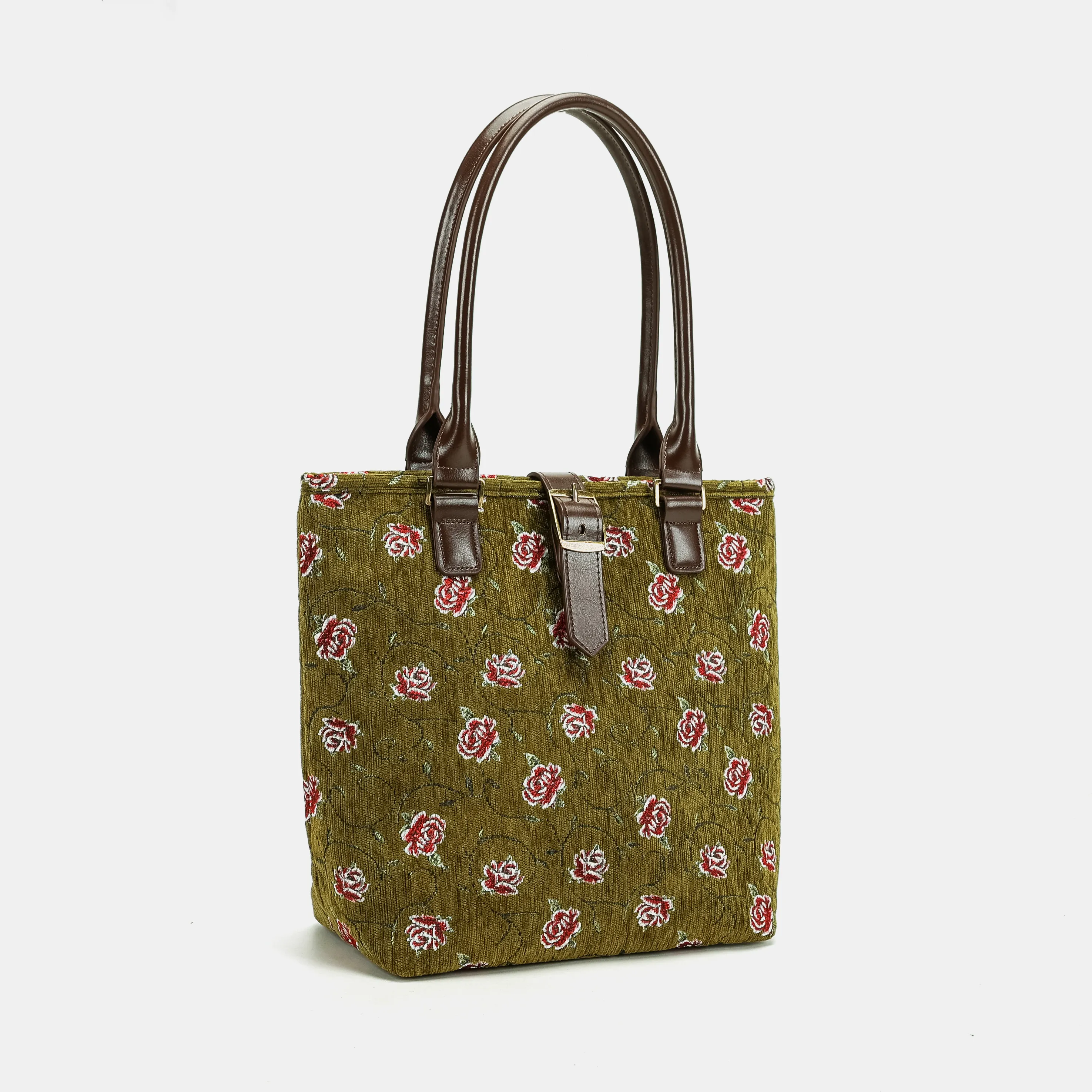 Climbing Rose Avocado Everyday Tote - Image 2
