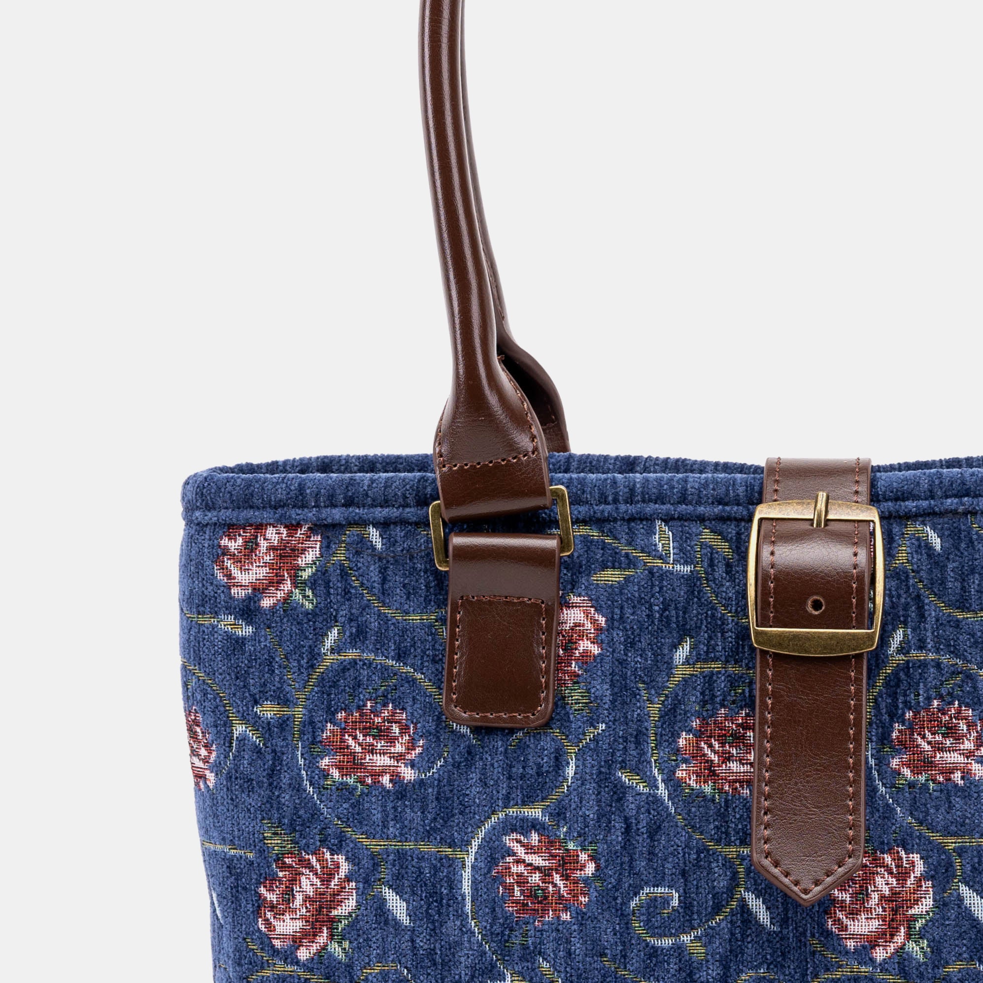 Climbing Rose Blue Everyday Tote - Image 3