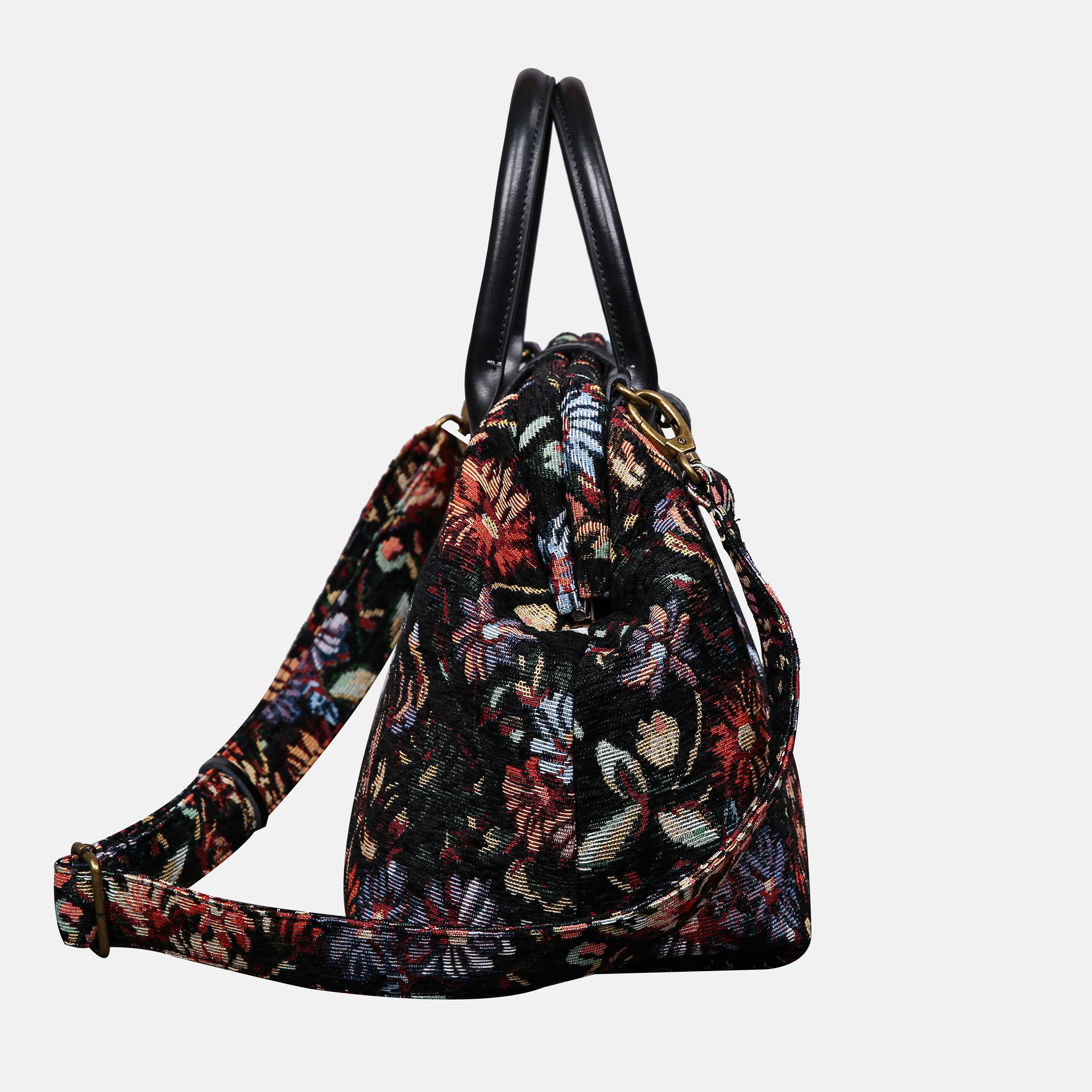 Colorful Cosmos Carpet Handbag Purse - Image 3