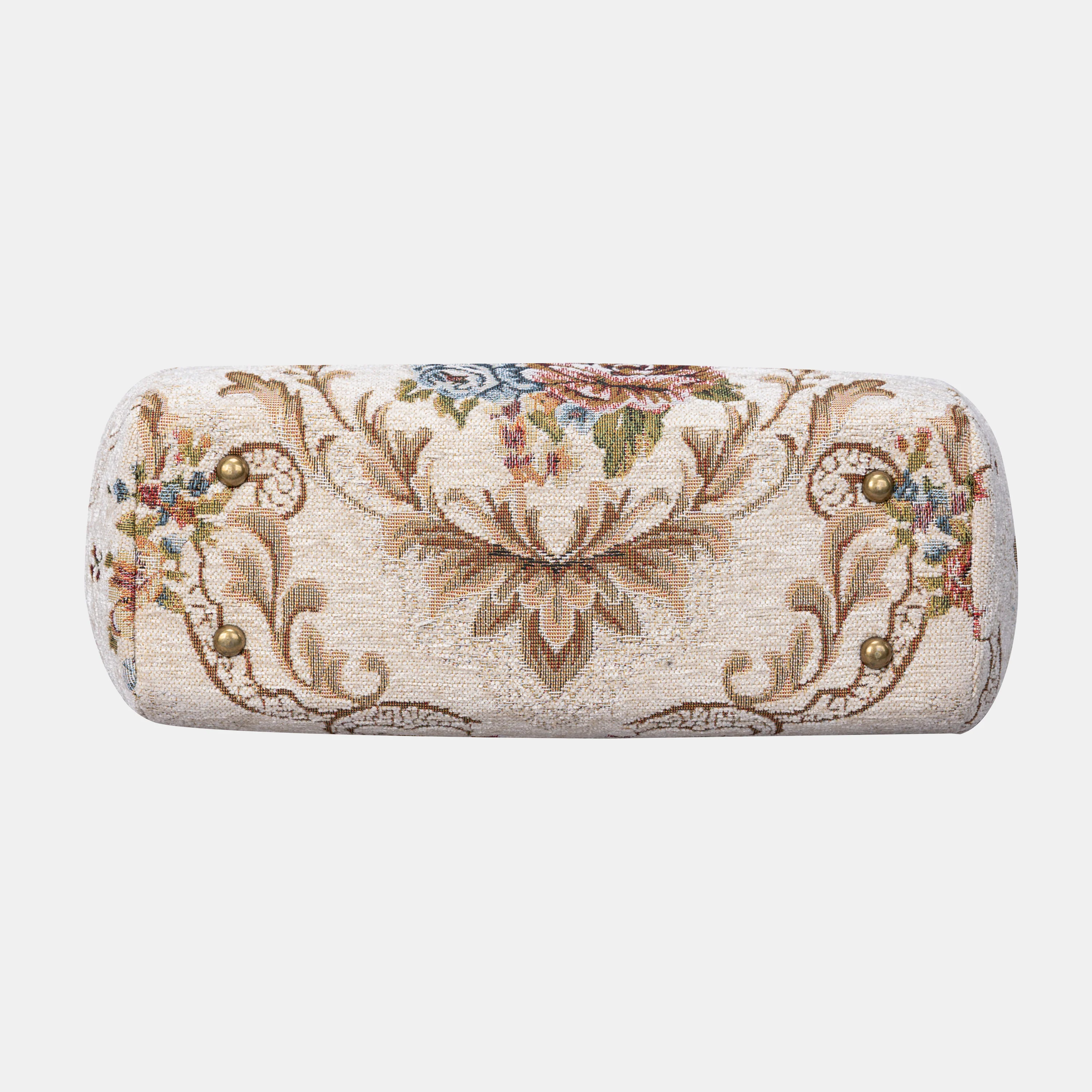 Floral Cream Shoulder Bag - Image 6