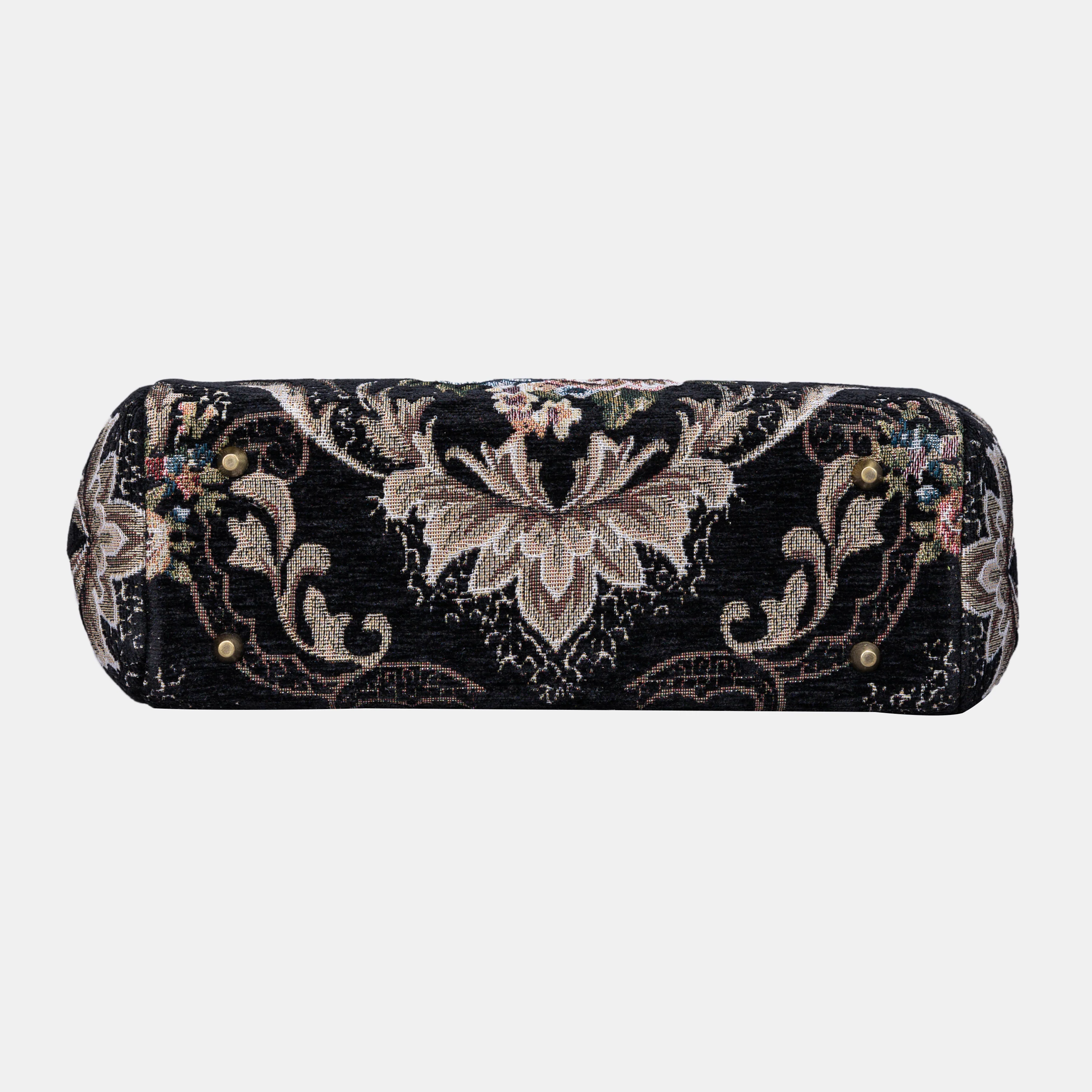Floral Black Shoulder Bag - Image 6