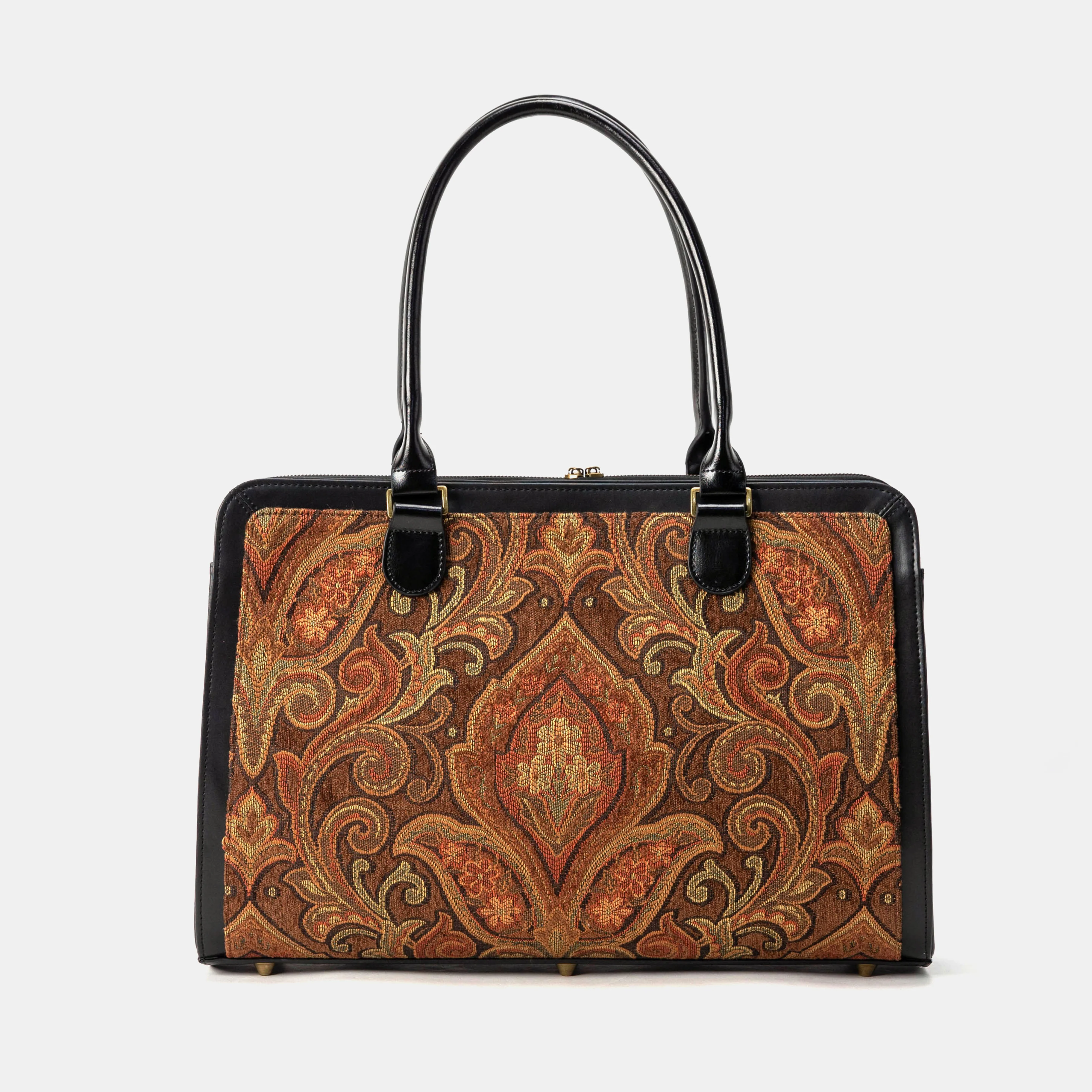 Damask D. Brown Business Tote - Image 3